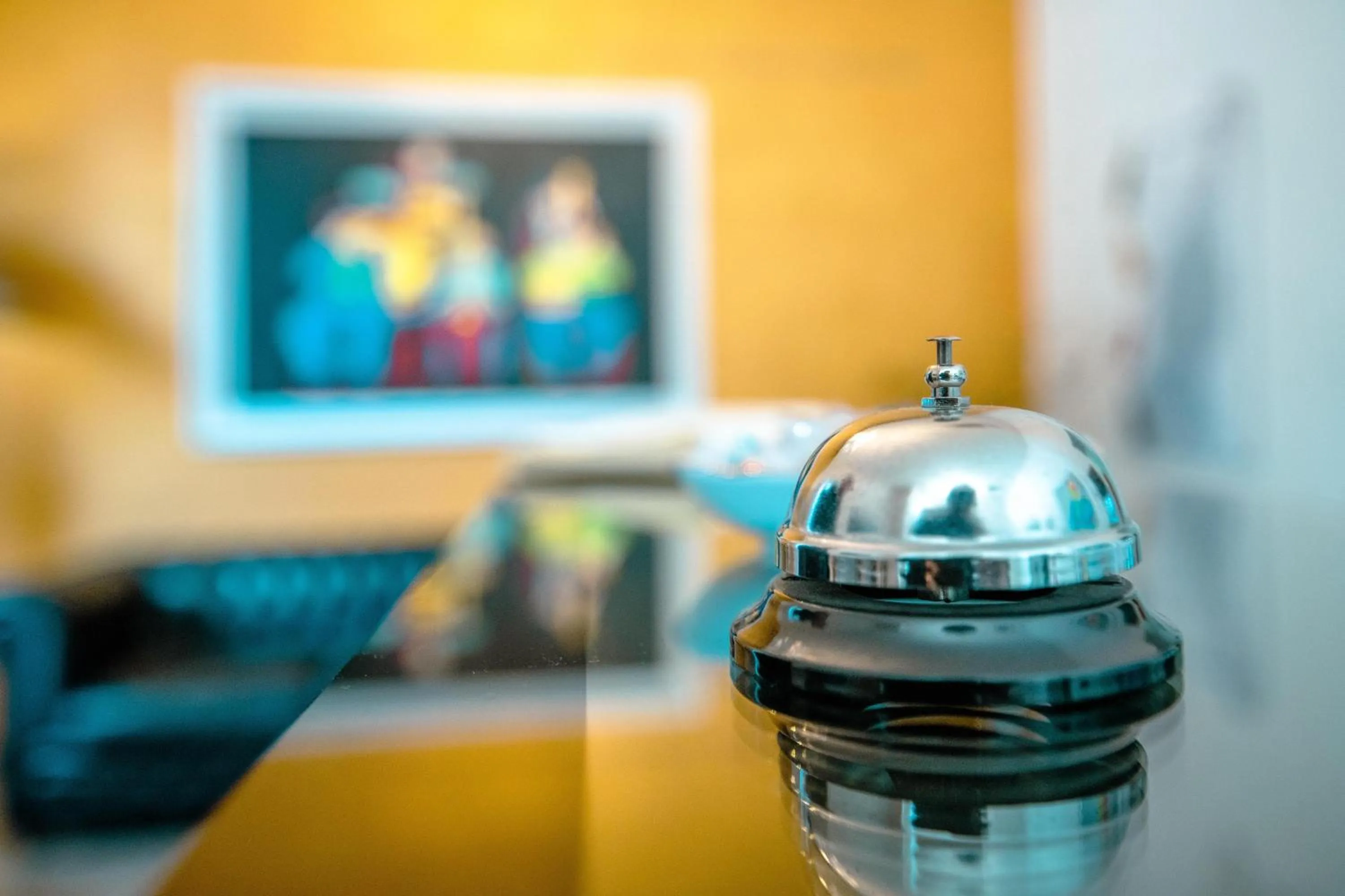 Decorative detail in Hotel Bruman Salerno