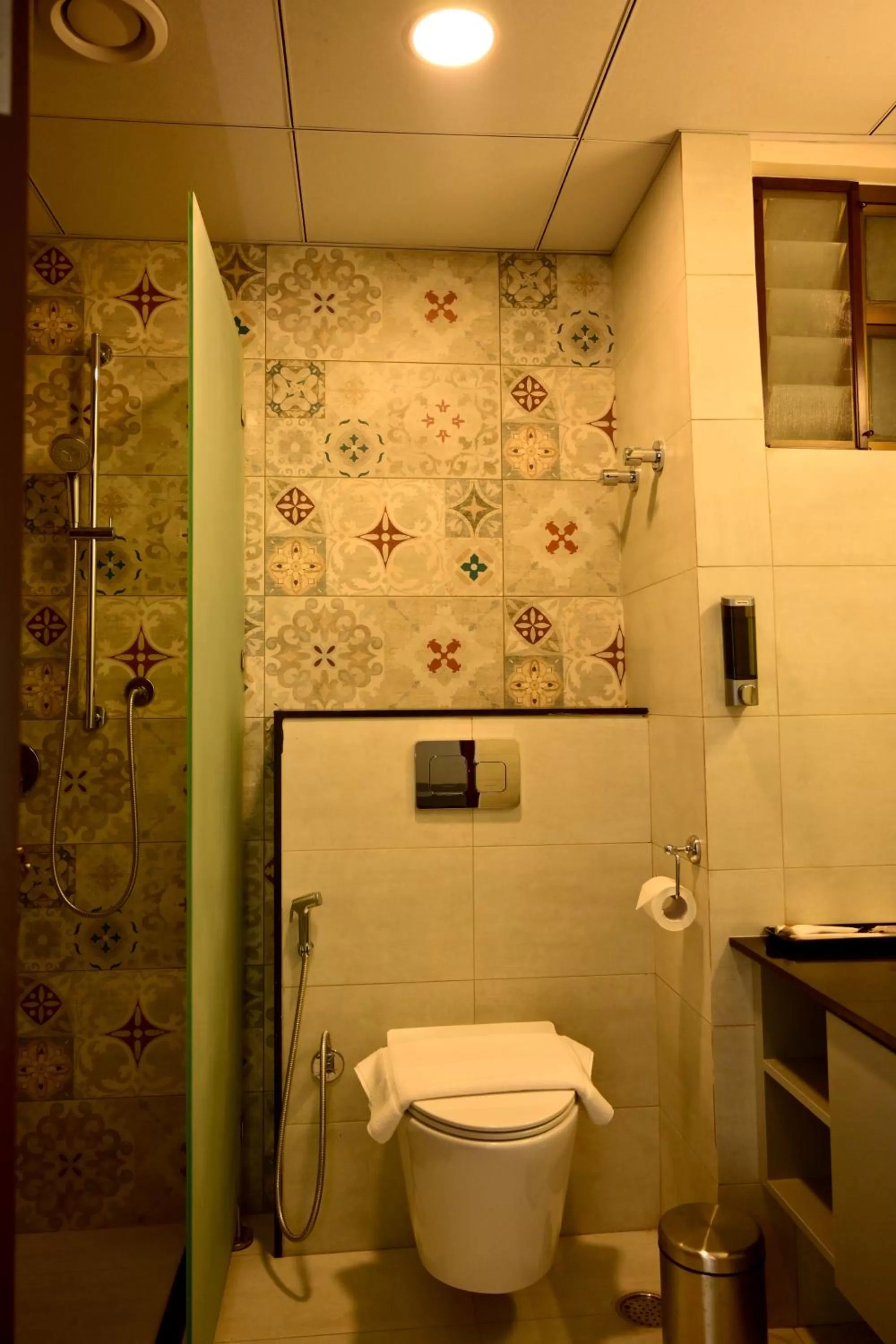 Bathroom in Clarks Inn Express, KRS road-Mandya, Mysore
