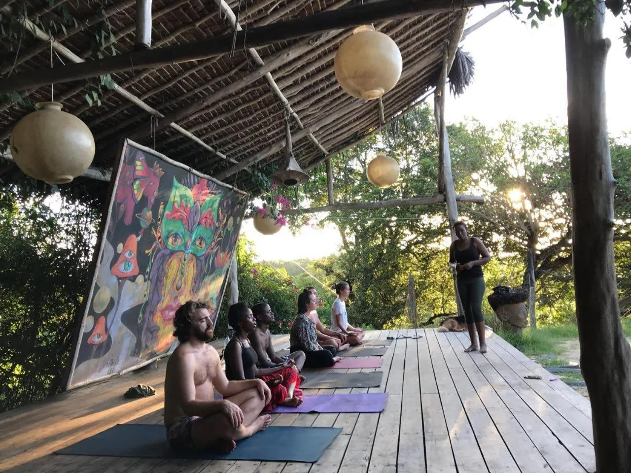 People in Distant Relatives Ecolodge & Backpackers