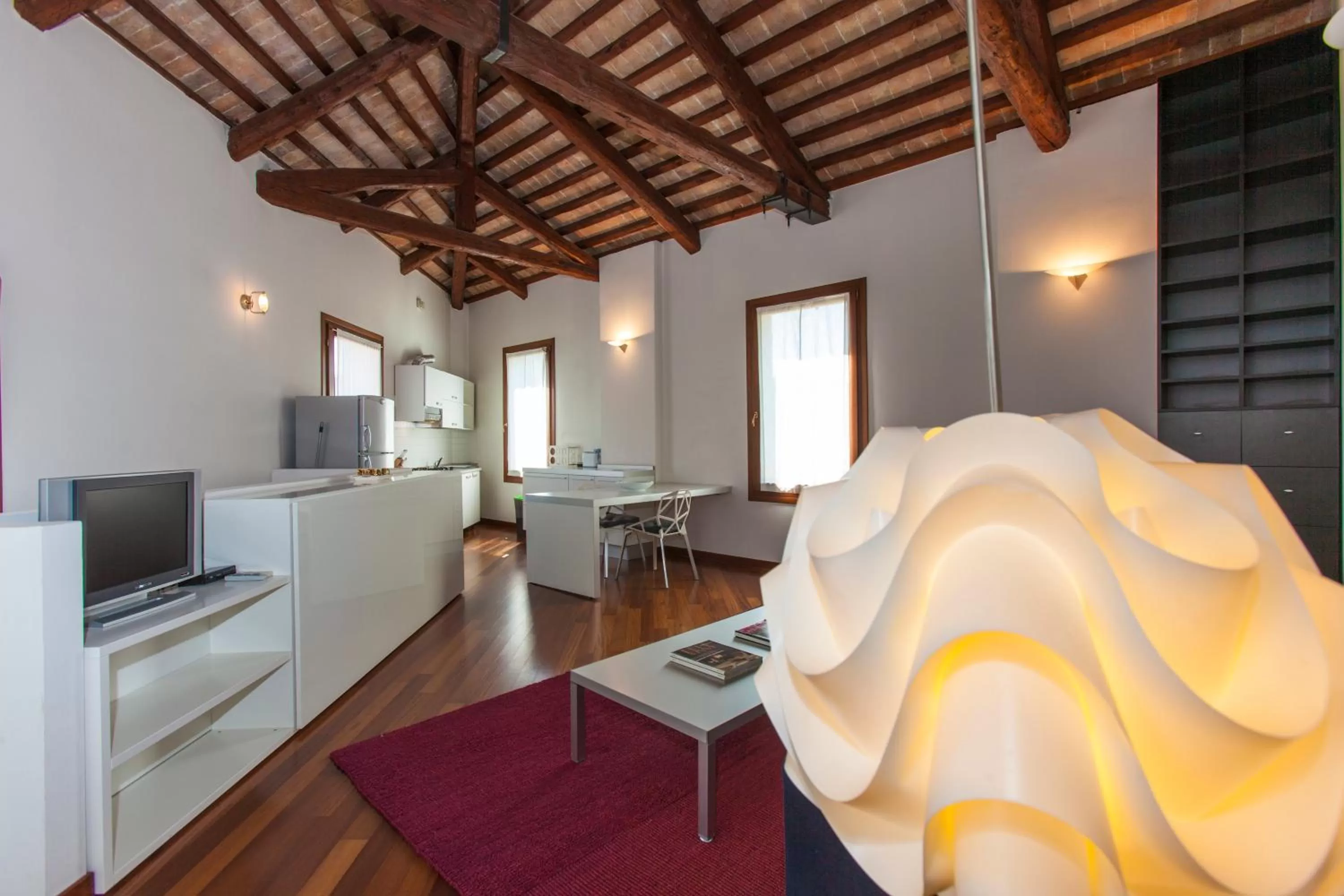 Living room in Villa Moro Lin Design Apartments