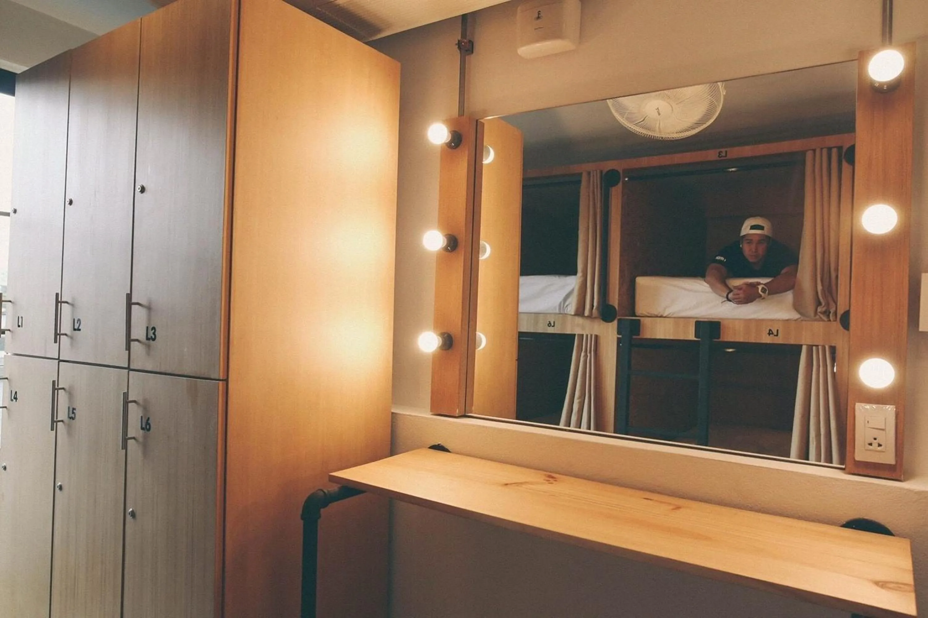 microwave in Vestique hostel