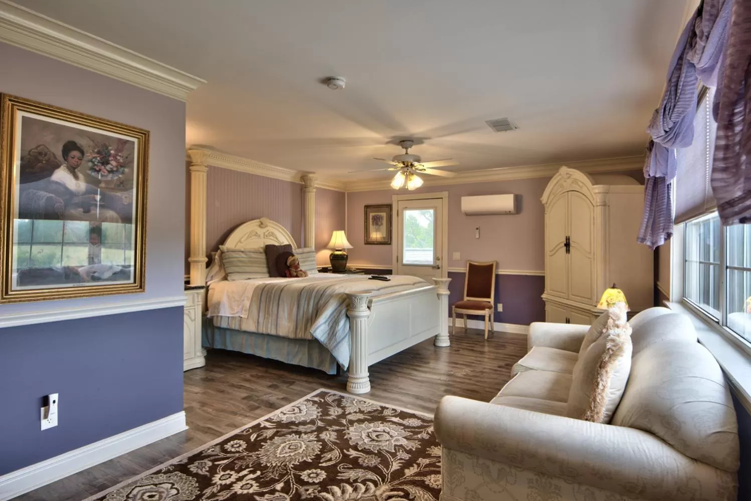 Bed in Southern Cross Guest Ranch