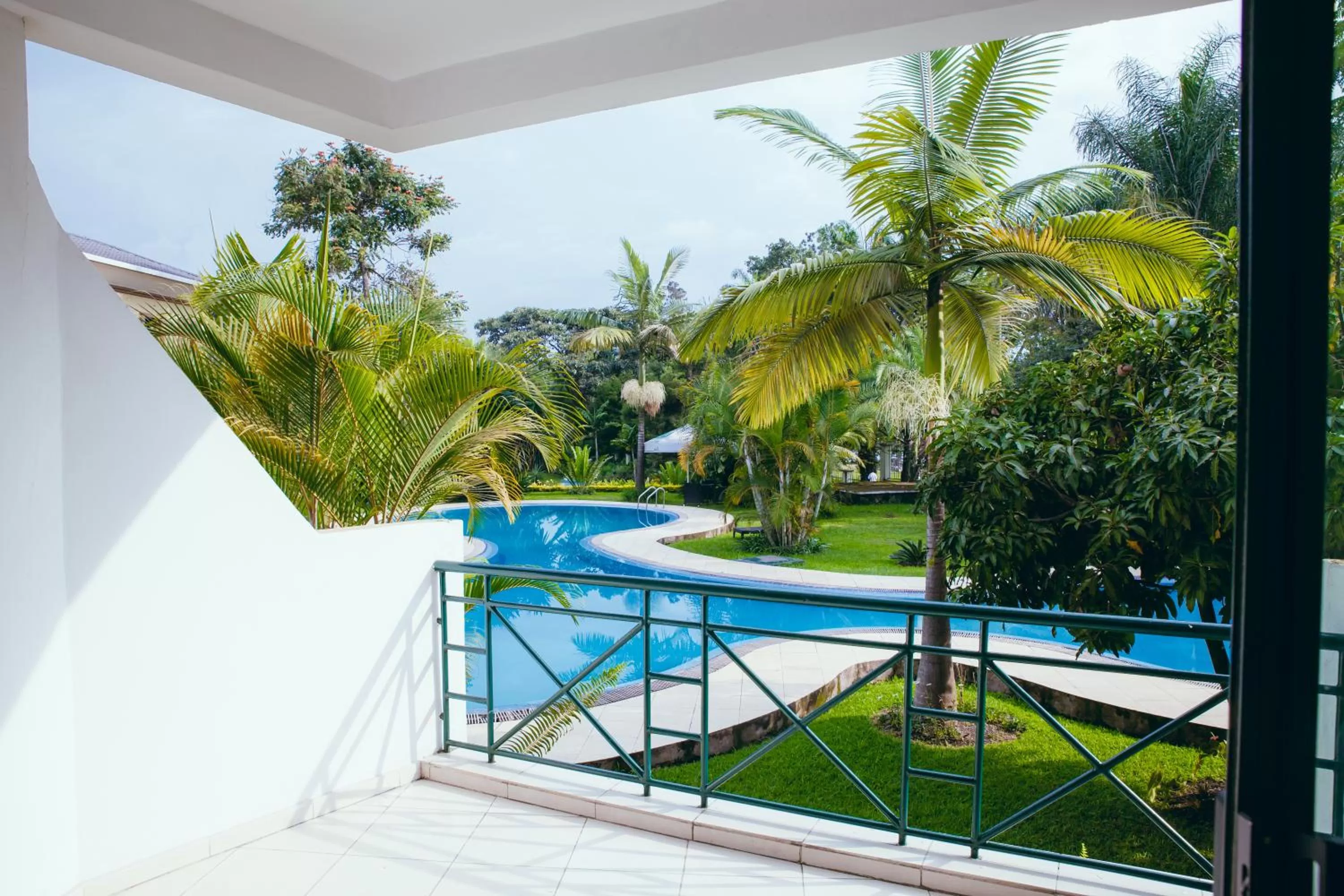 Swimming pool in Gorillas Lake Kivu Hotel