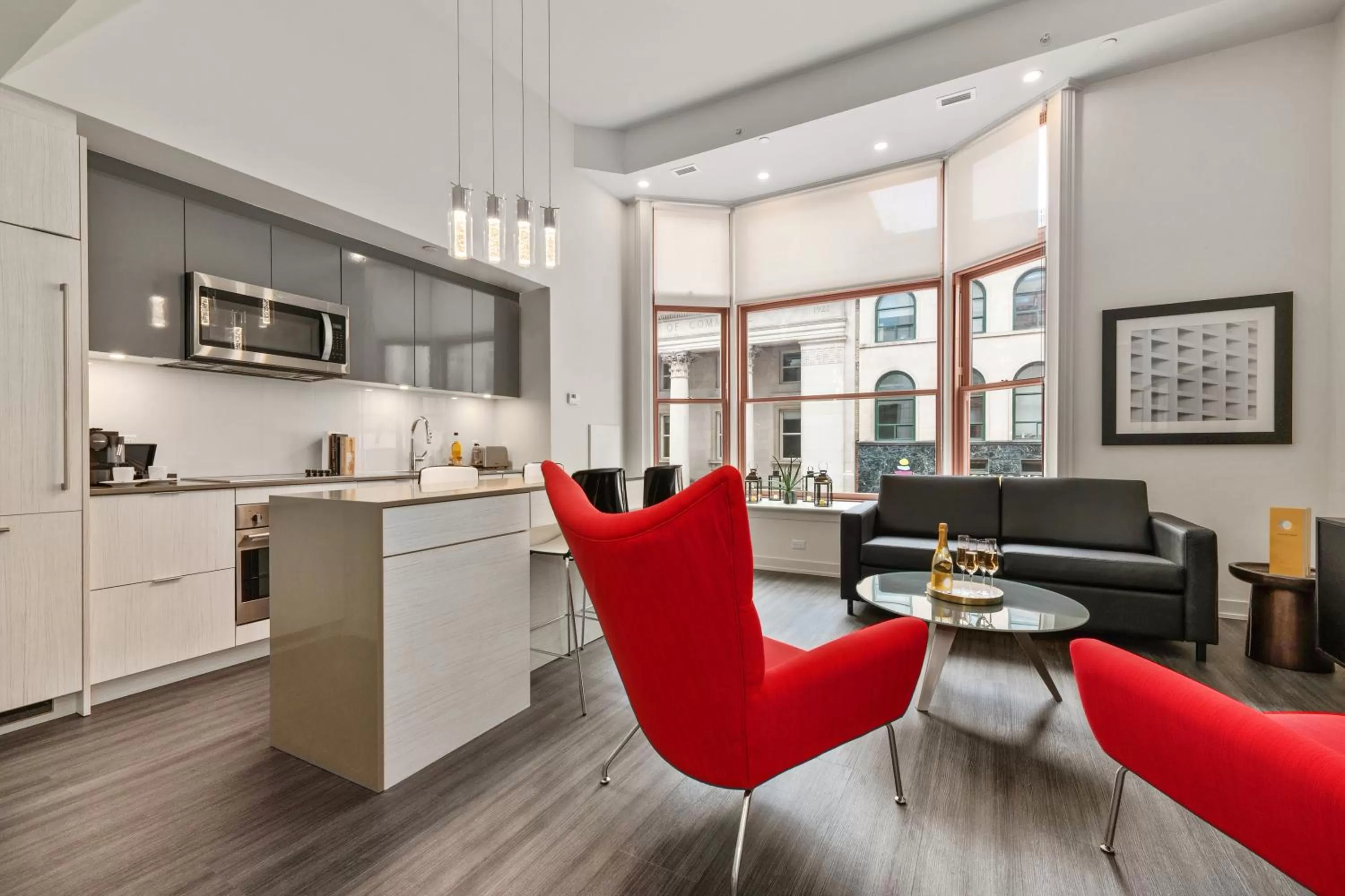 Living room in reStays Ottawa