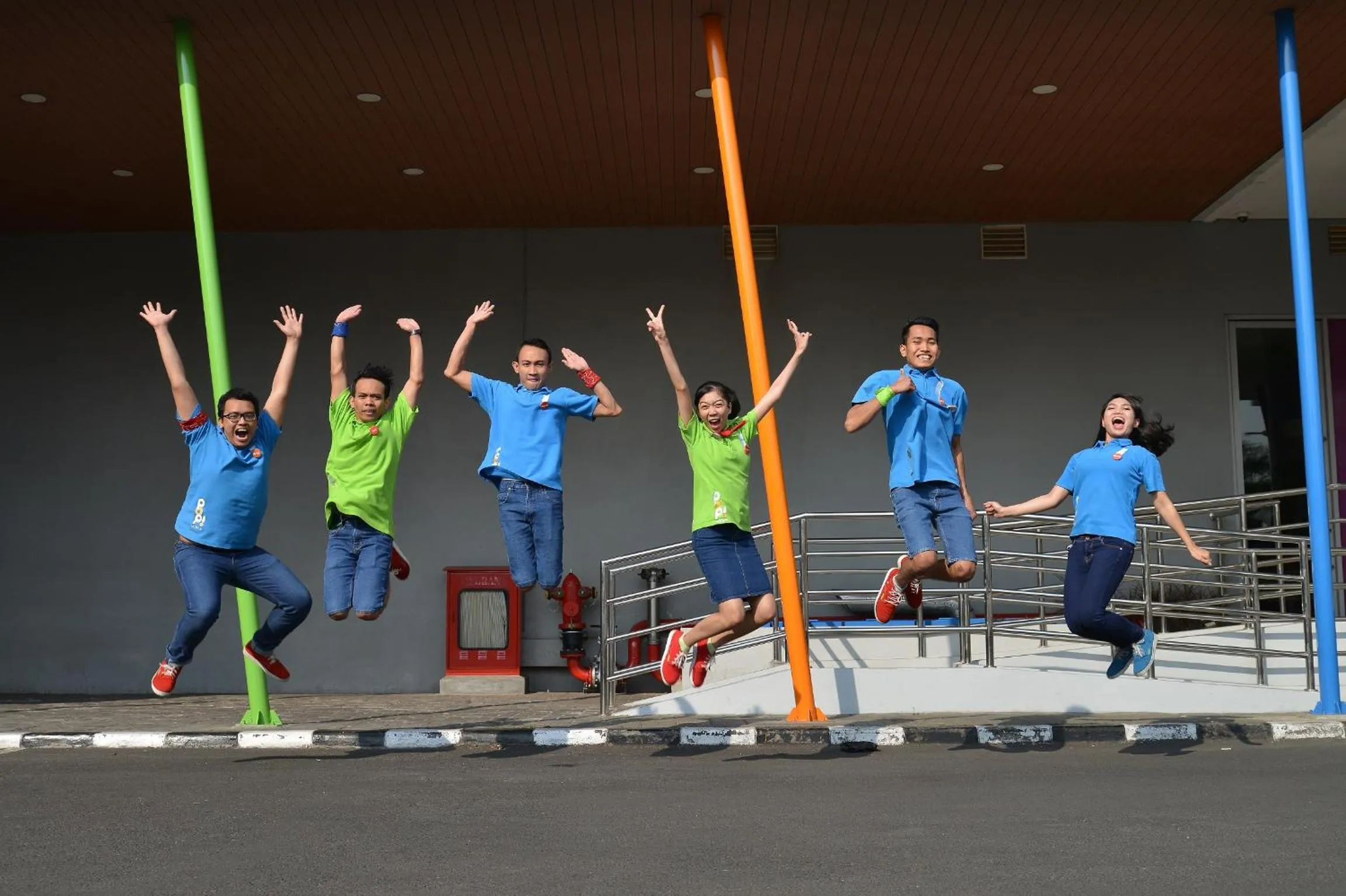 Staff in POP! Hotel Kelapa Gading