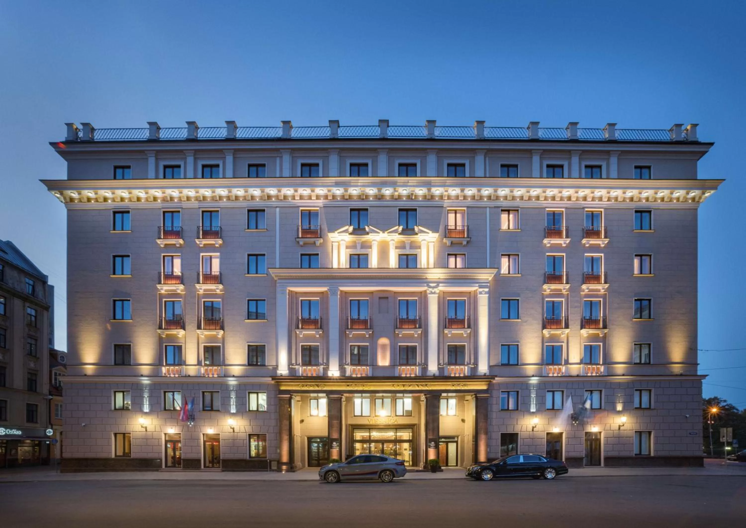 Property building in Grand Hotel Kempinski Riga