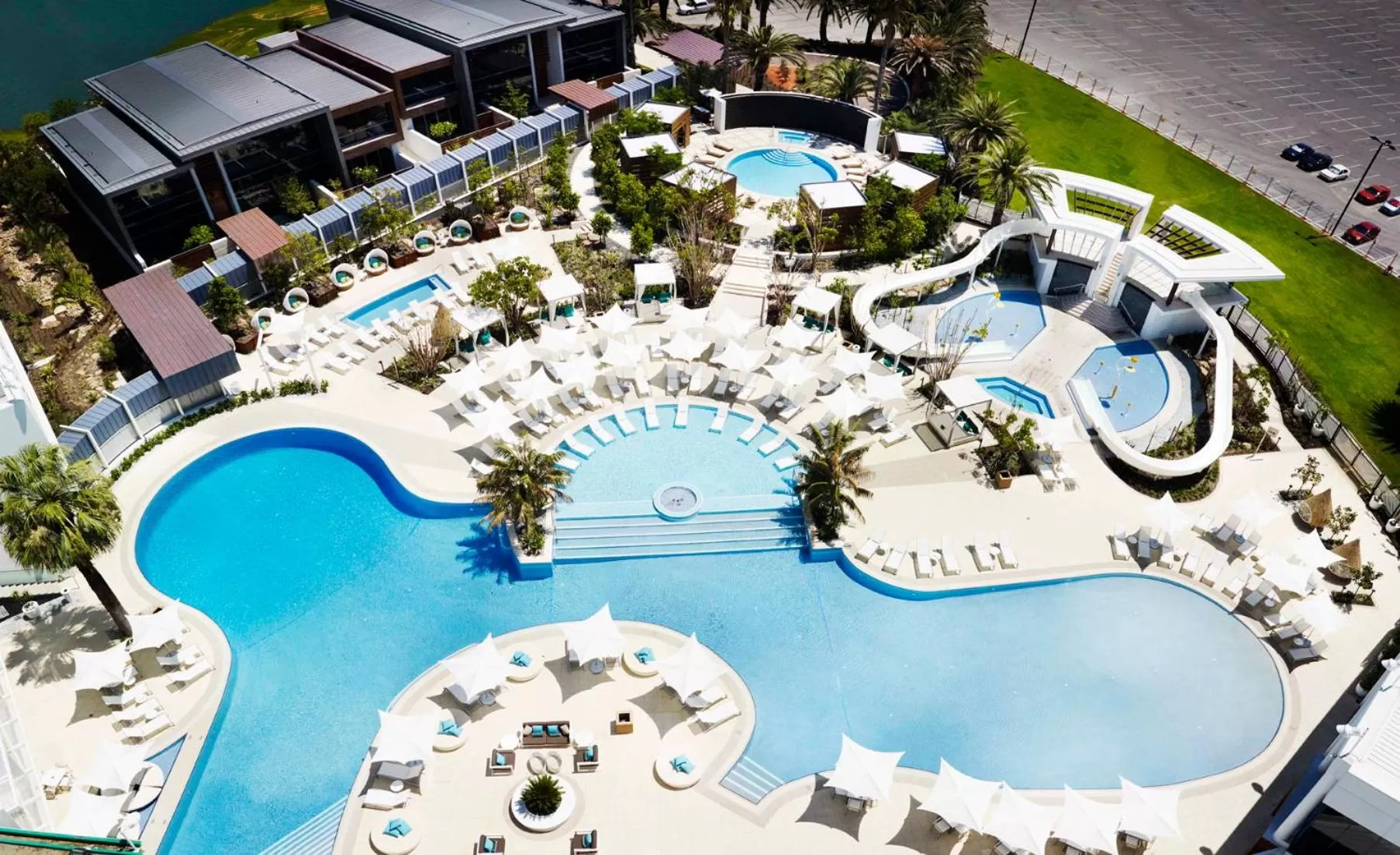 Swimming pool in Crown Metropol Perth