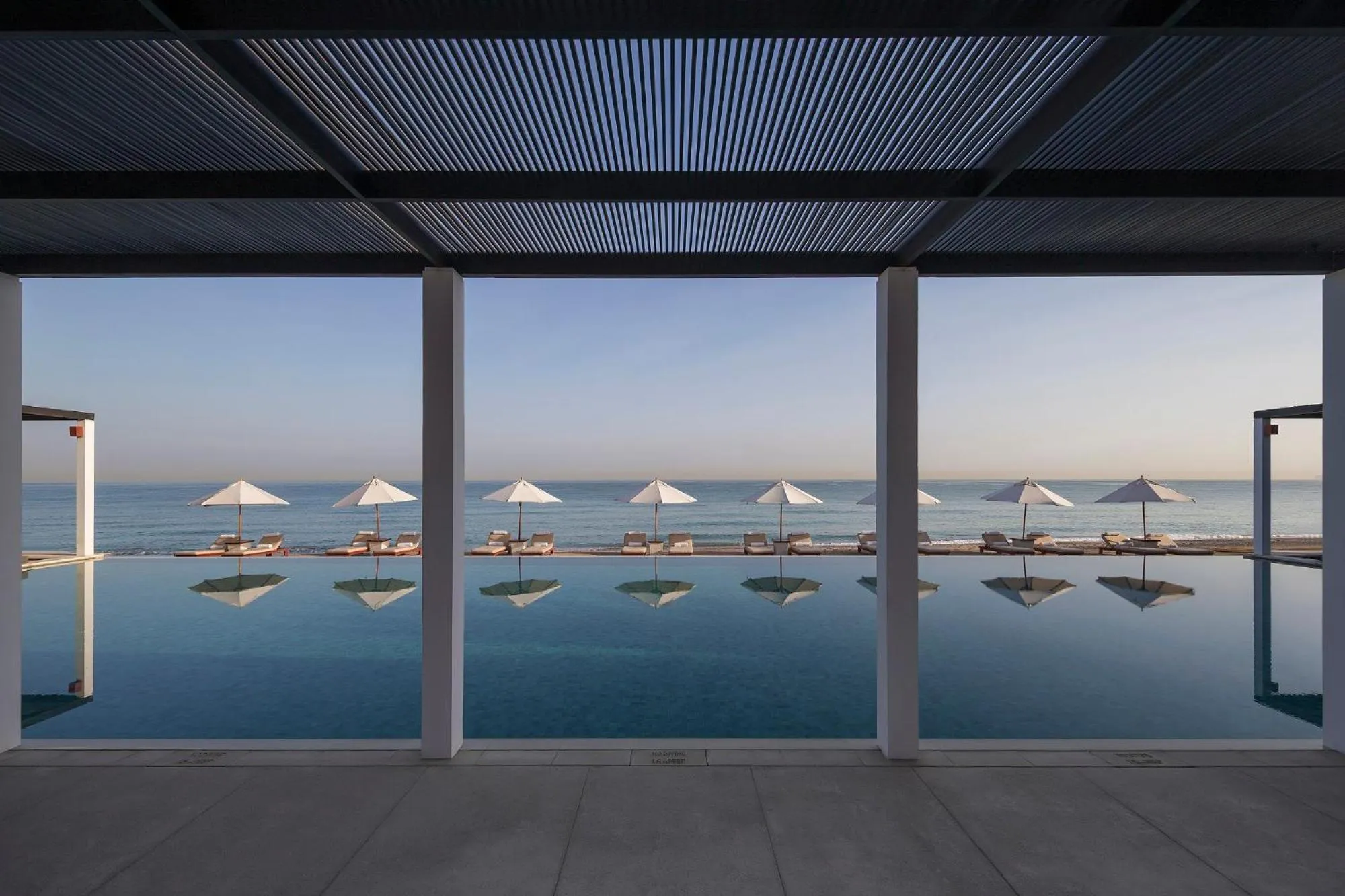 Swimming pool in The Chedi Muscat