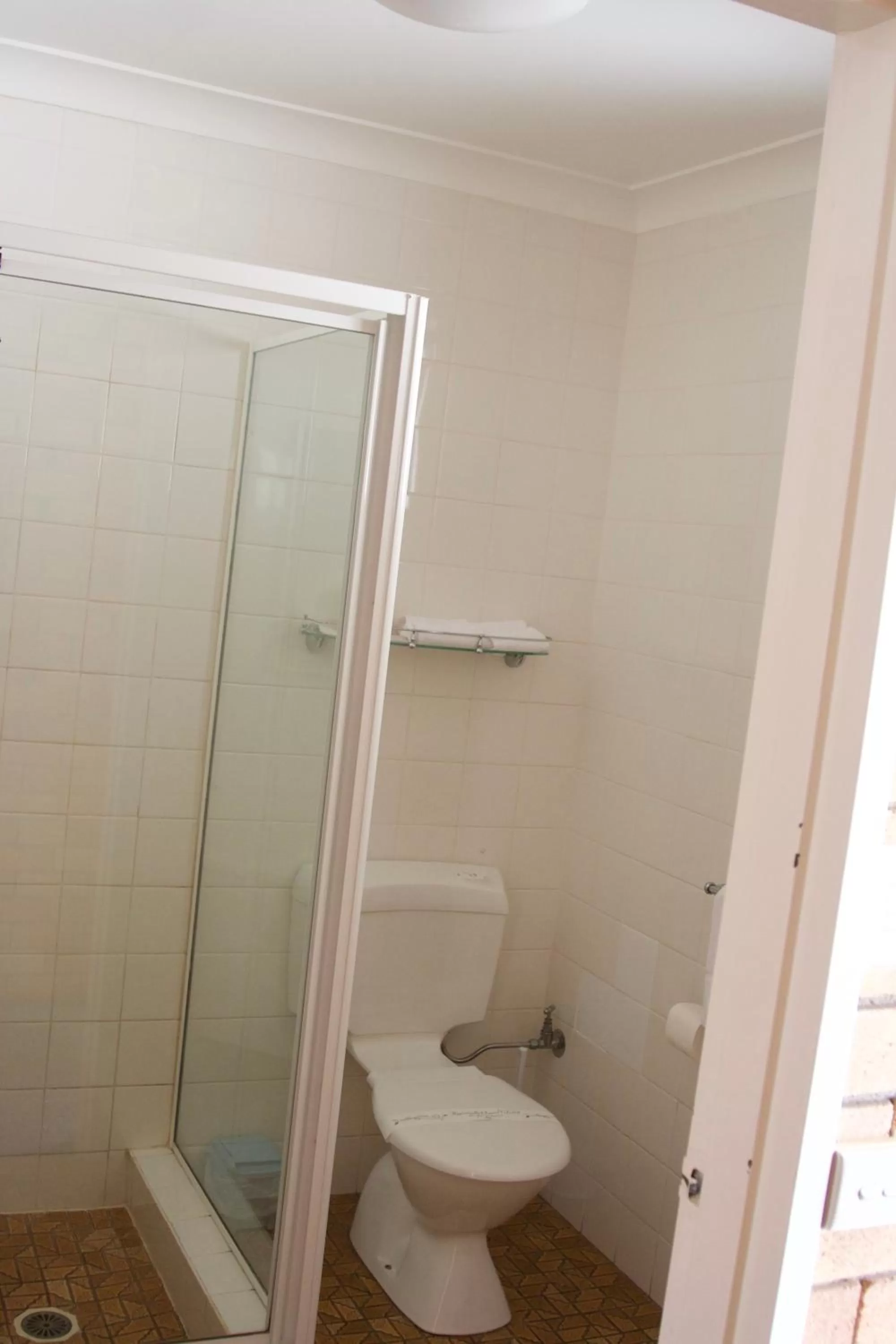 Shower in Buckaroo Motor Inn