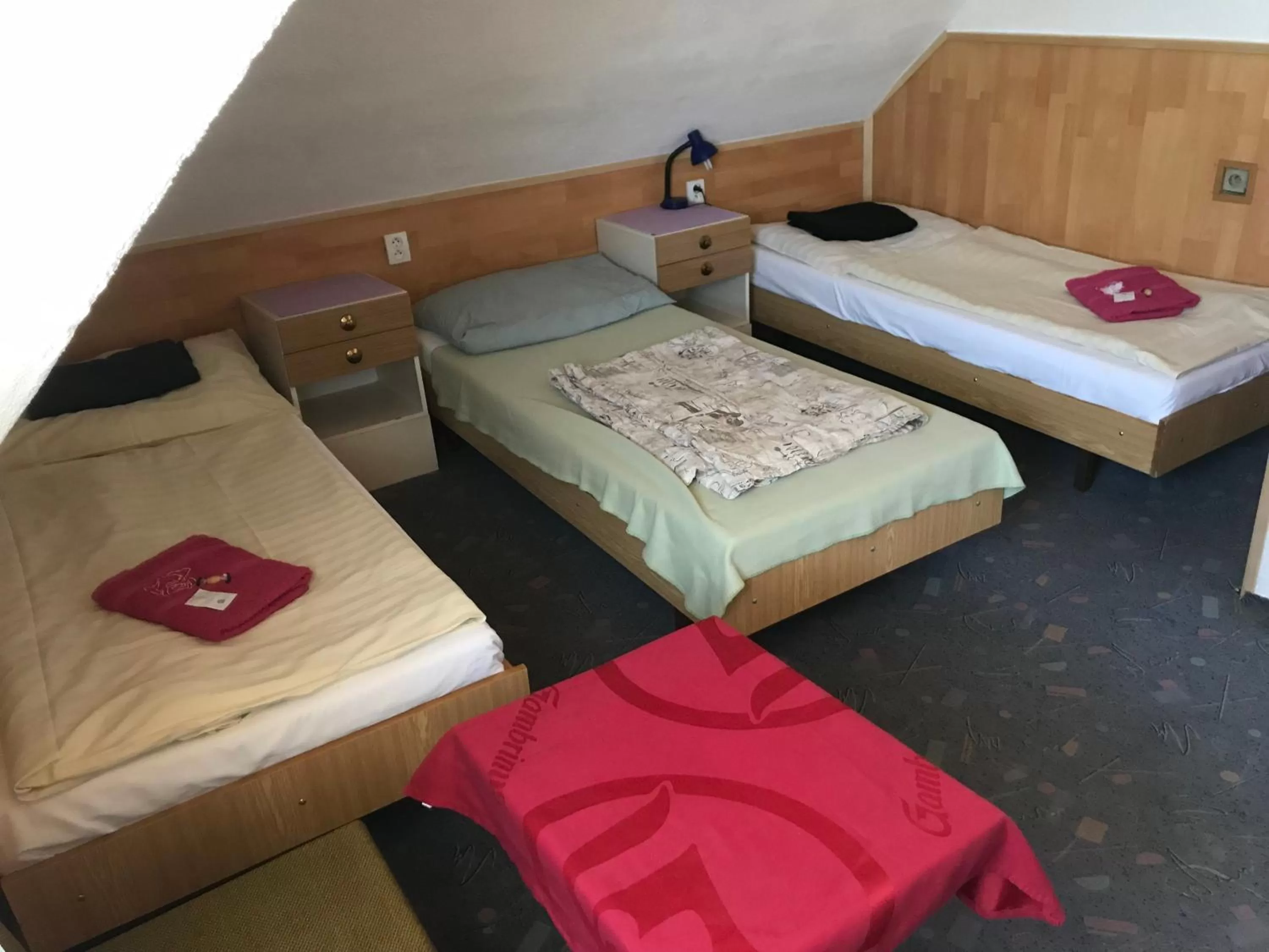 Bedroom, Bed in Hotel Chata