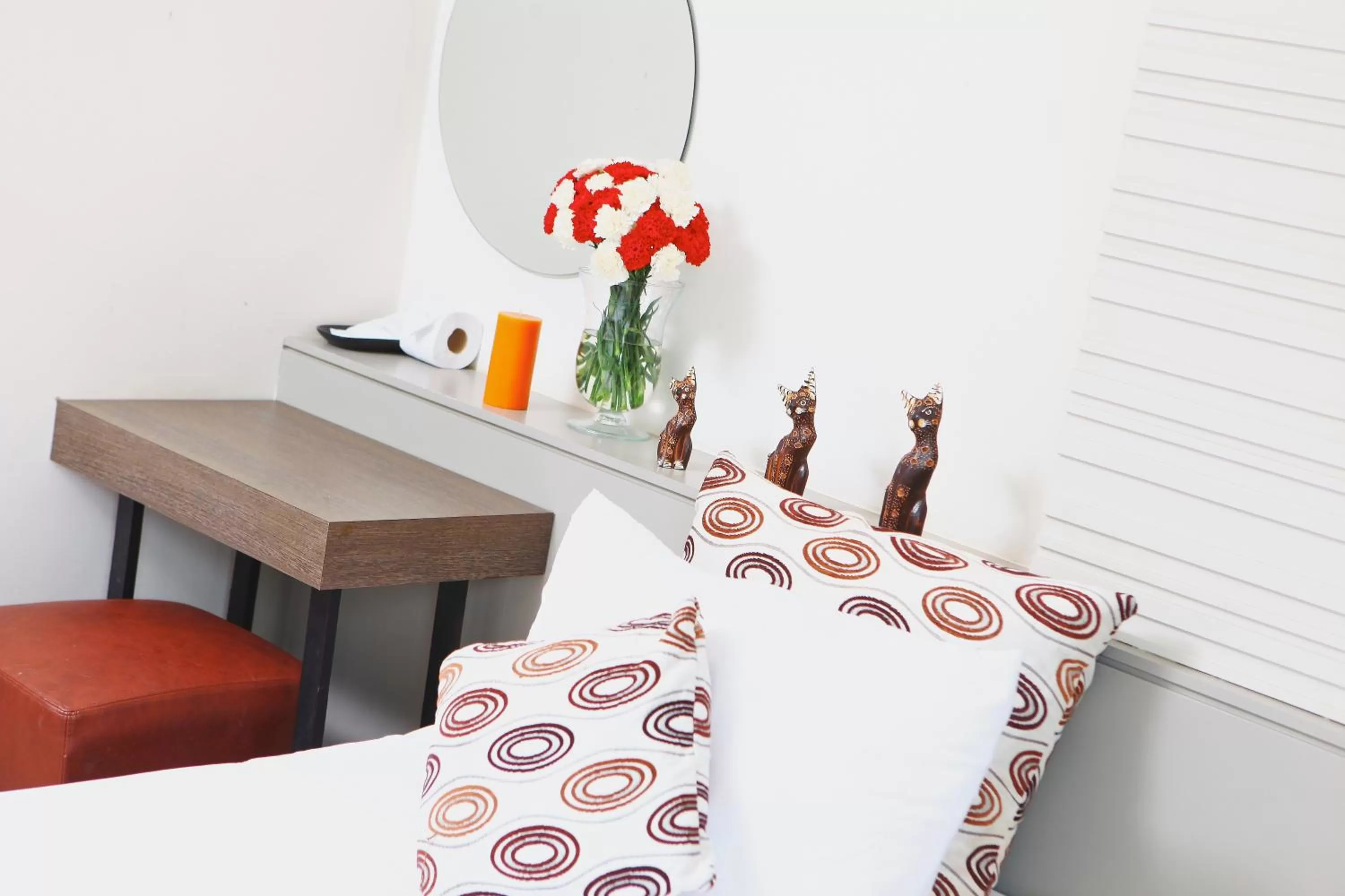 Bed in Leenova Hotel