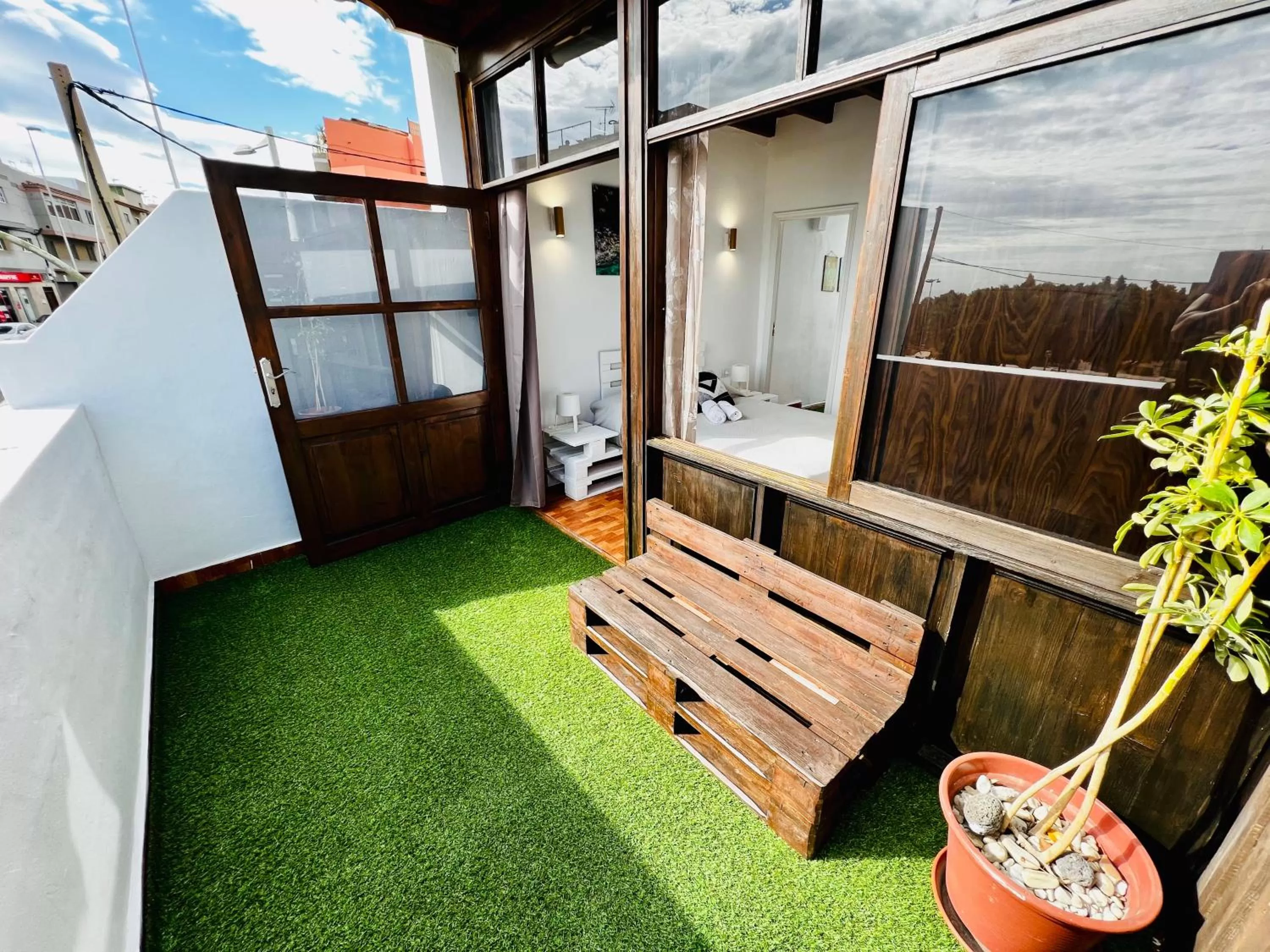 Balcony/Terrace in El jardin de Iris