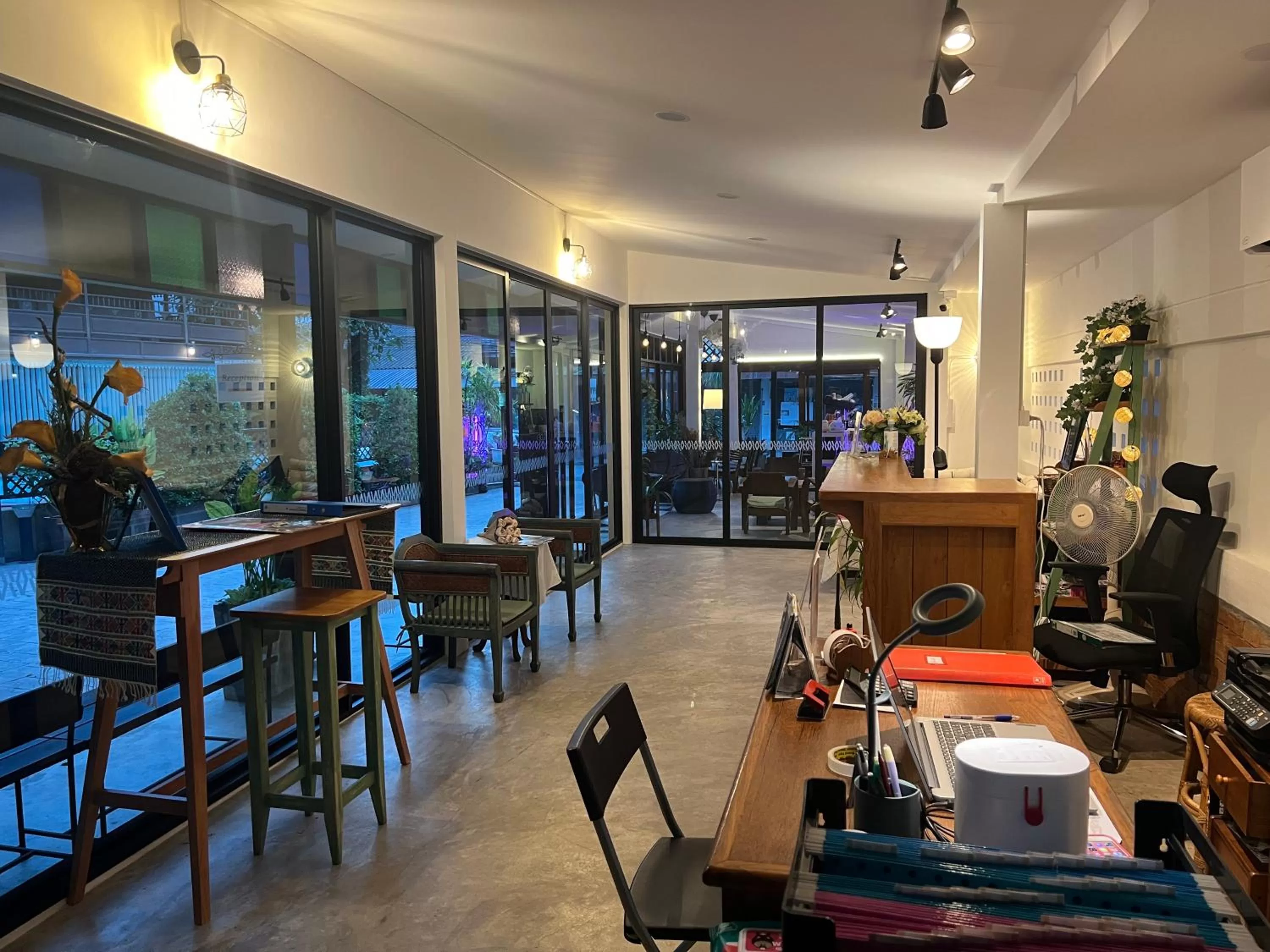 Lobby or reception in Pha Thai House