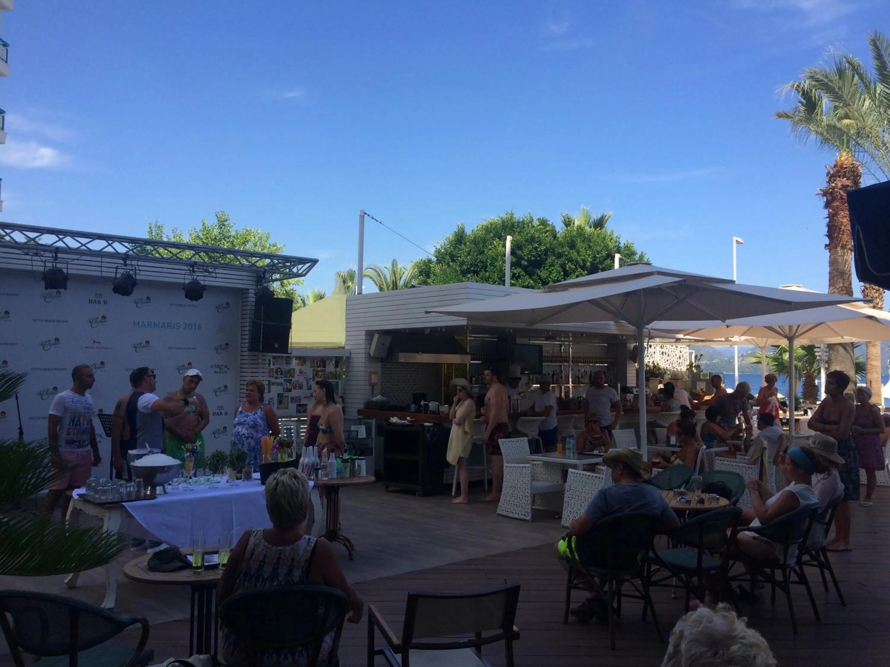 Patio in Cettia Beach Resort