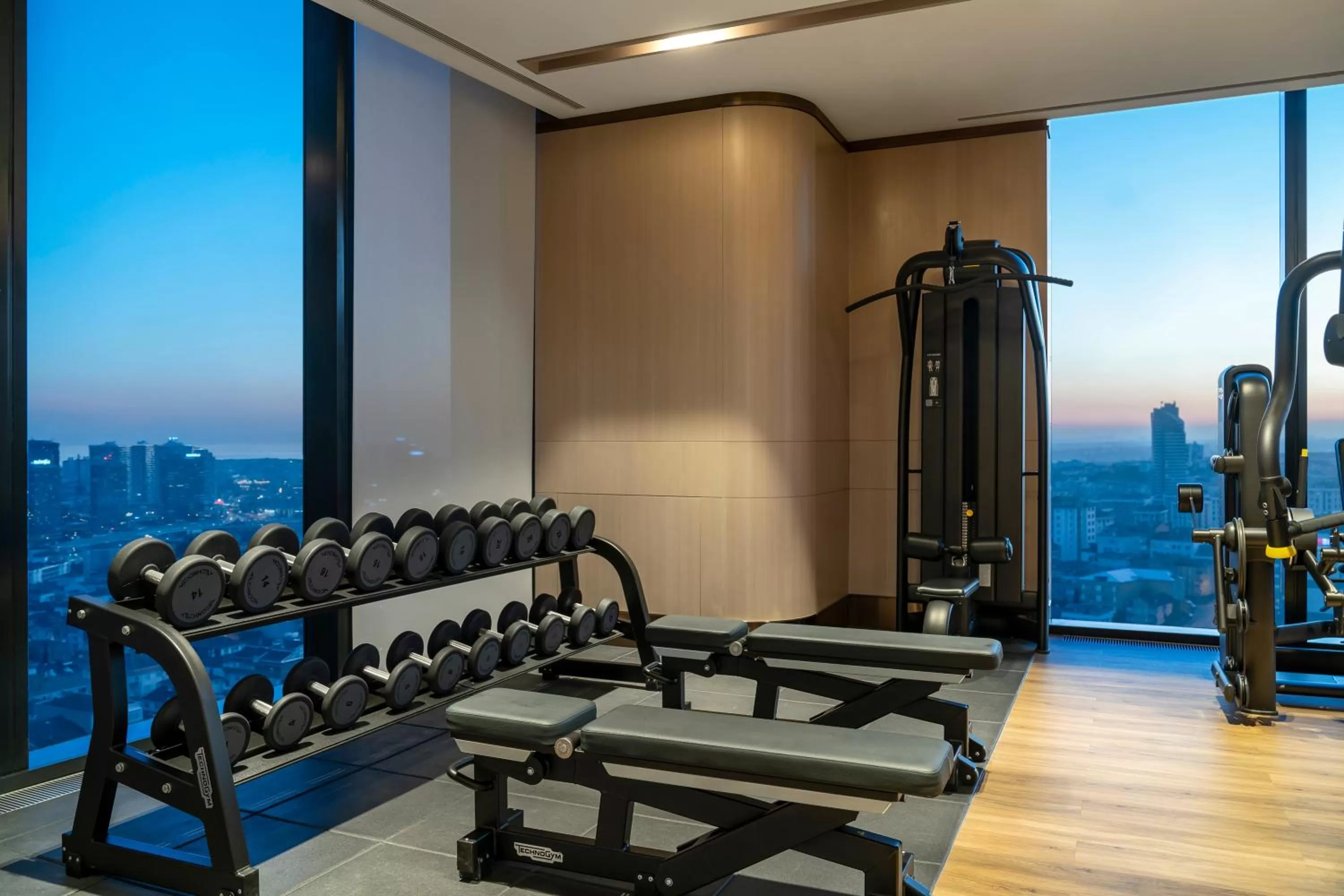 Fitness centre/facilities in Address Istanbul