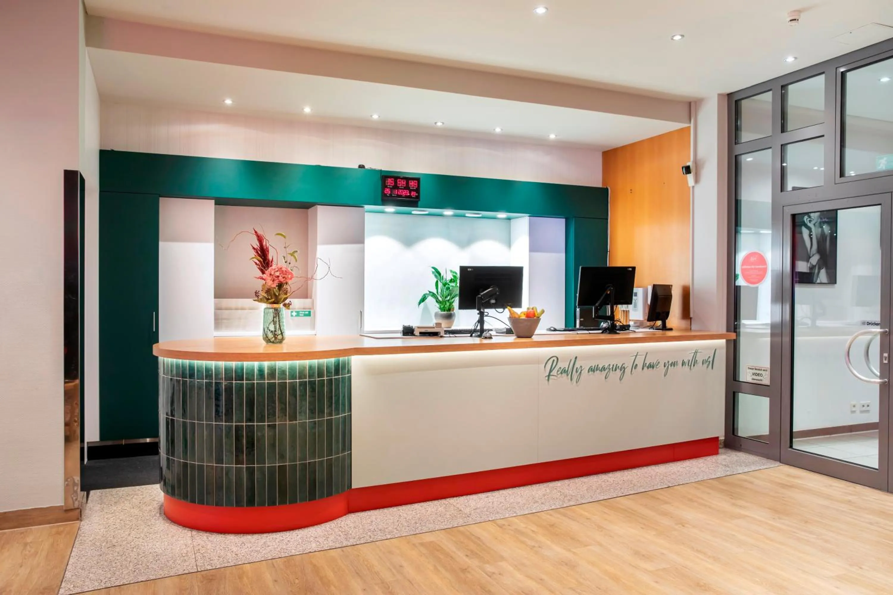 Lobby or reception in ACHAT Hotel Stuttgart Airport Messe