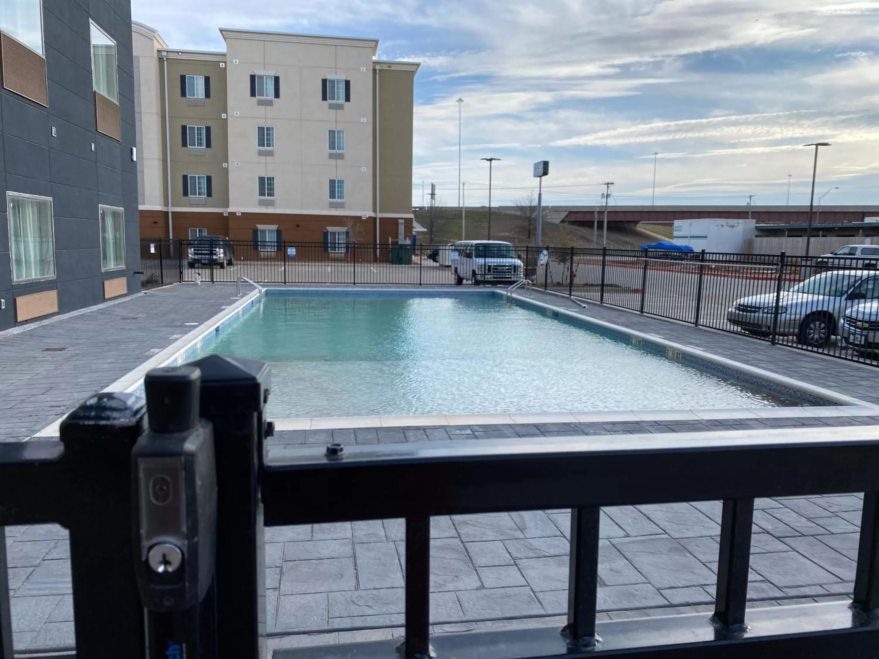 Swimming pool in Country Inn & Suites by Radisson, Oklahoma City - Bricktown, OK