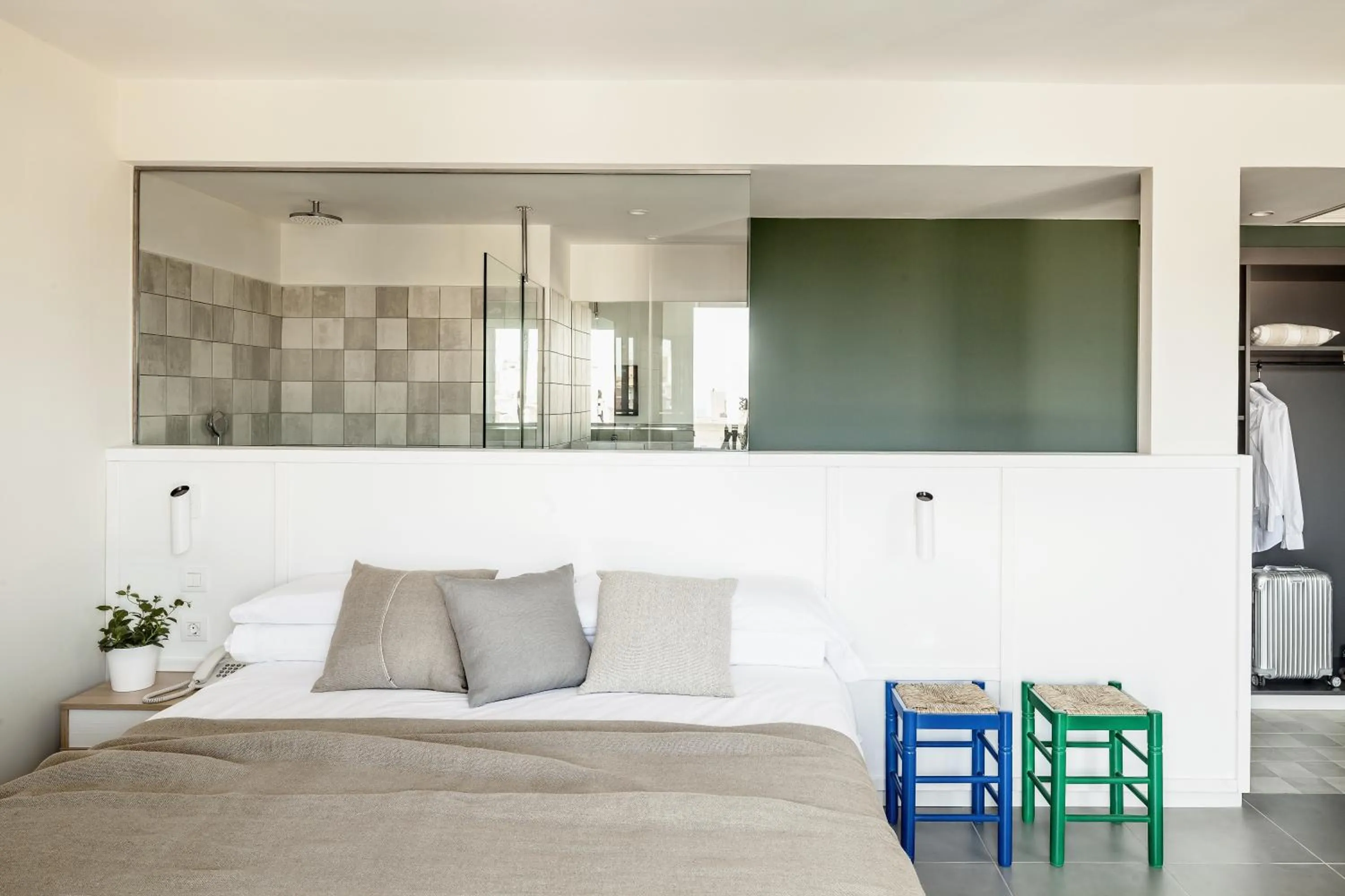 Bed in AQUA Hotel Bertran Park