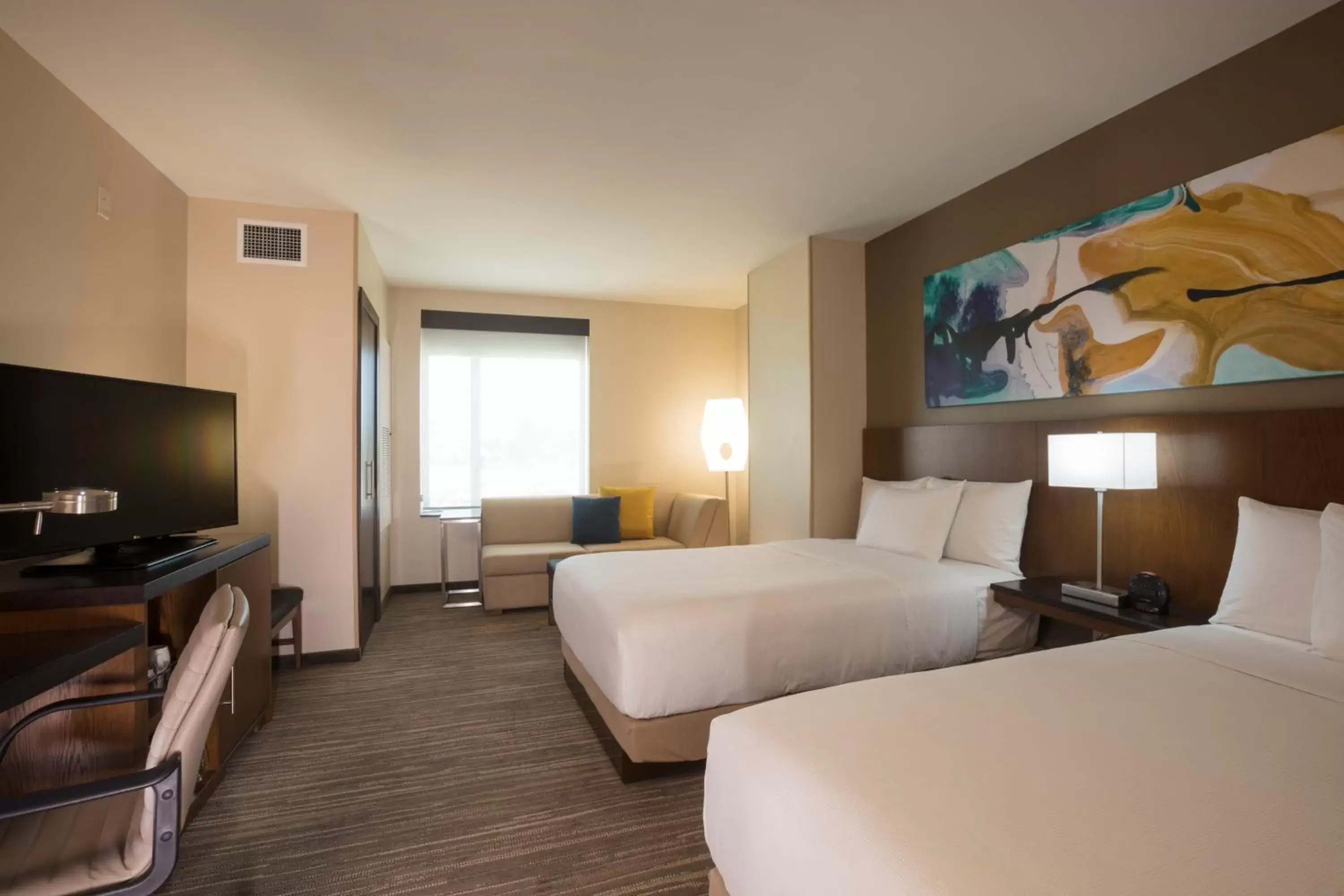 Double Room with Sofa Bed in Hyatt Place Aguascalientes Bonaterra Double Room with Sofa Bed in Hyatt Place Aguascalientes Bonaterra