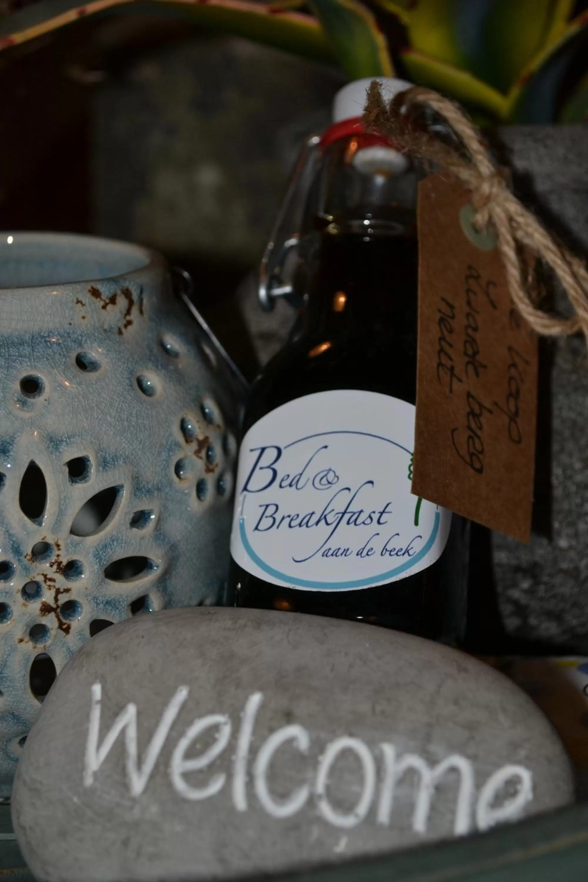 Decorative detail in Bed & Breakfast aan de Beek