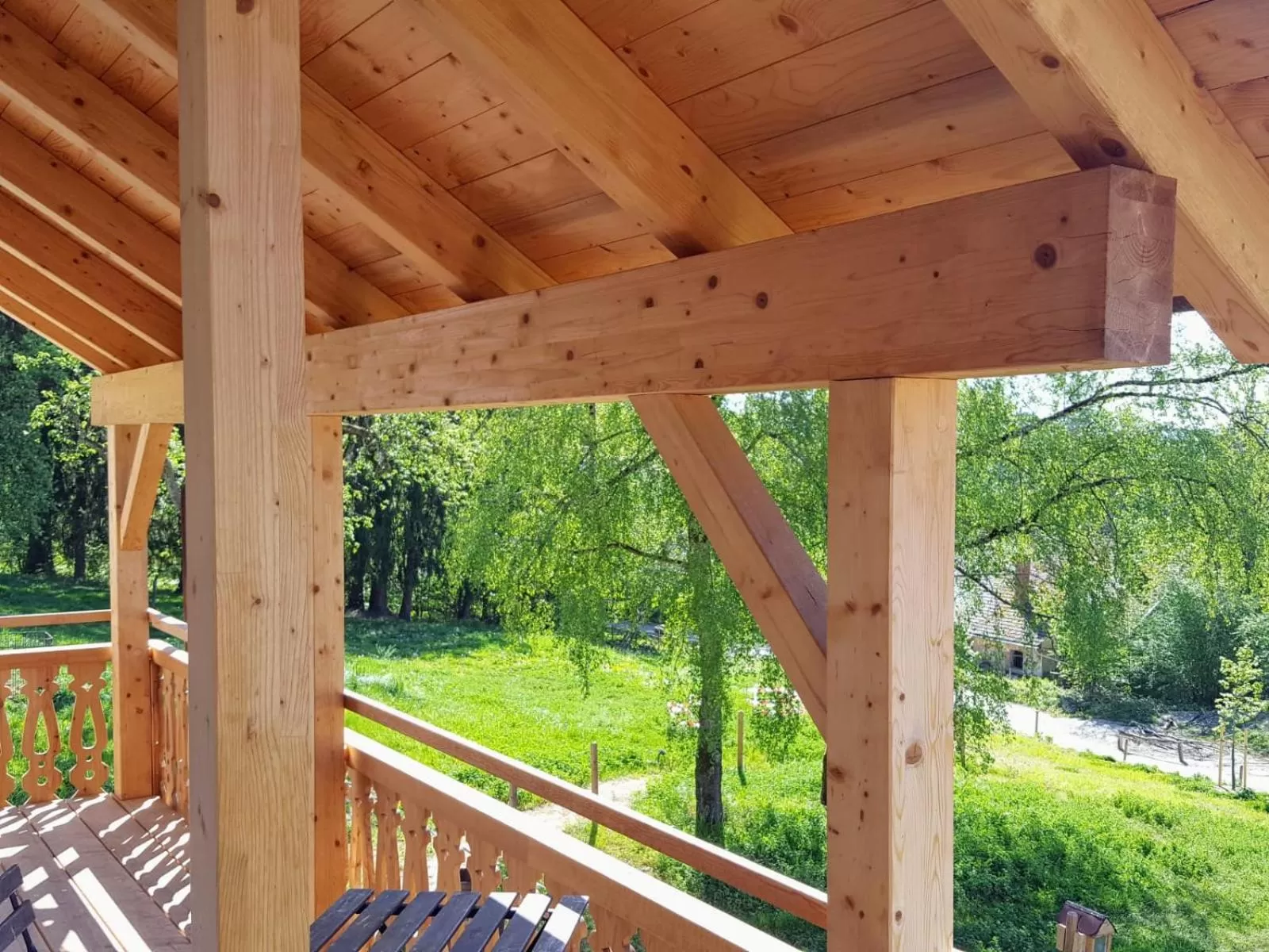 Balcony/Terrace in Sunhill Appartments, klimatisiert