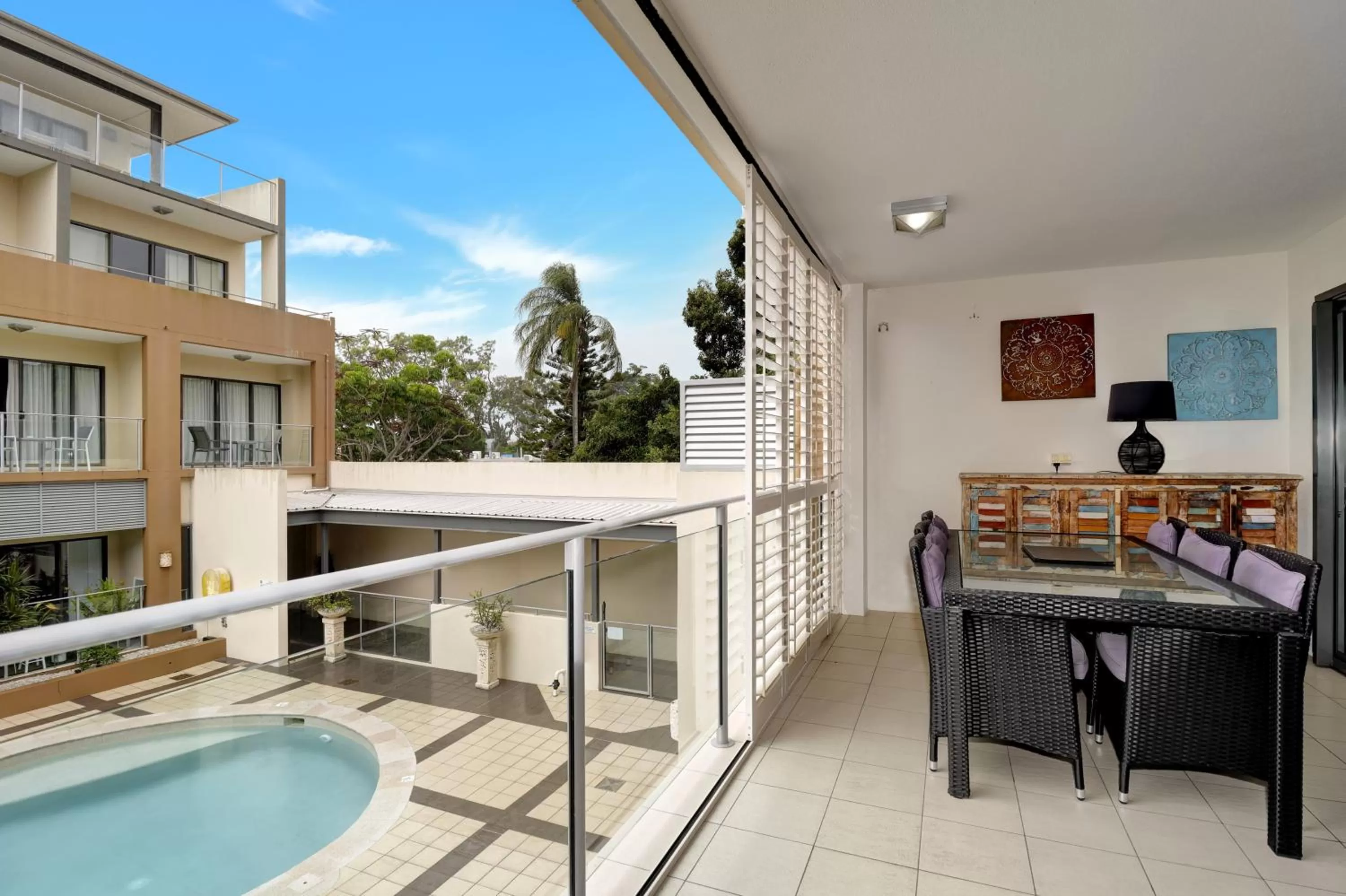 Balcony/Terrace in Eden by the Bay