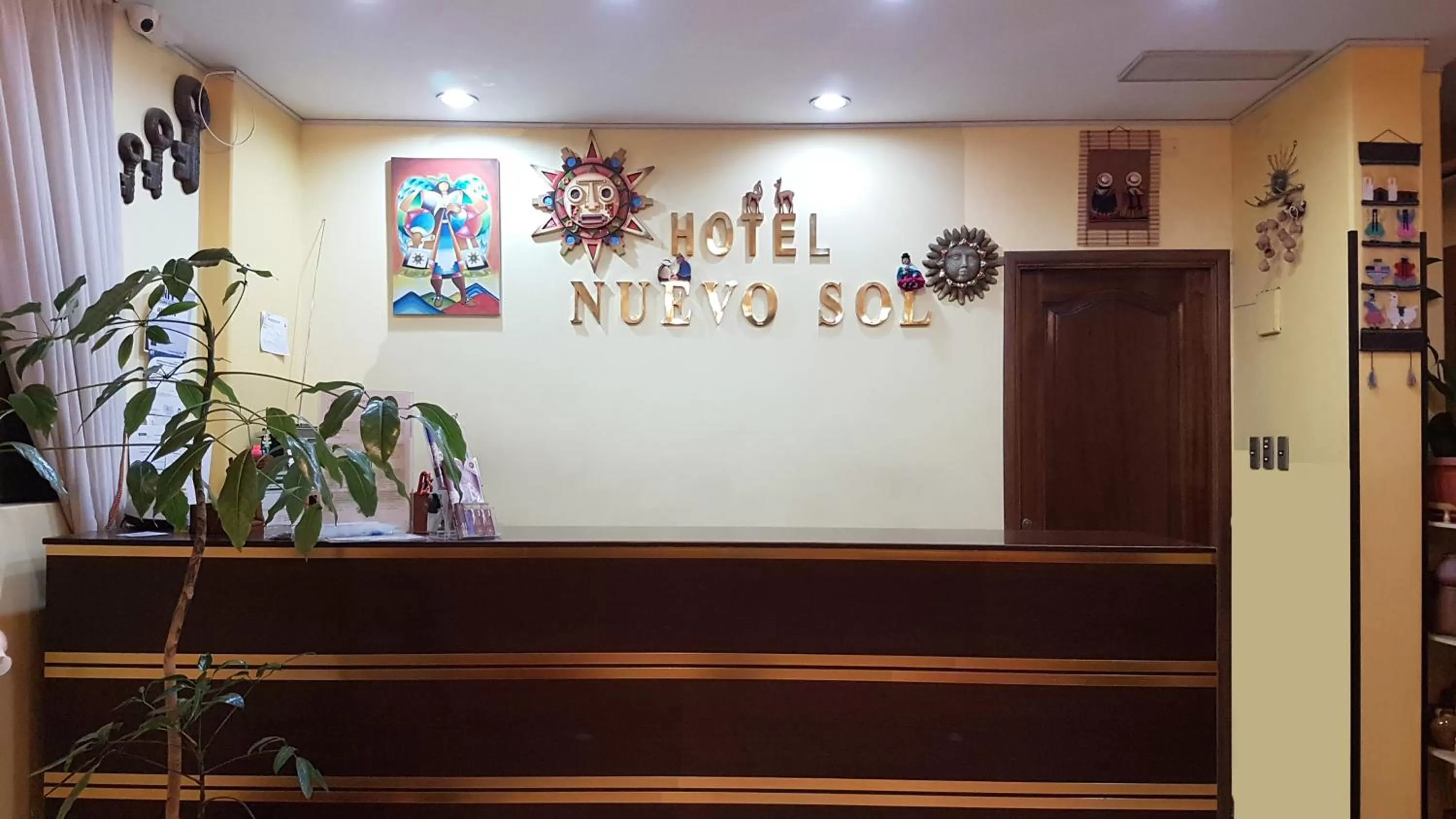 Lobby/Reception in Hotel Nuevo Sol