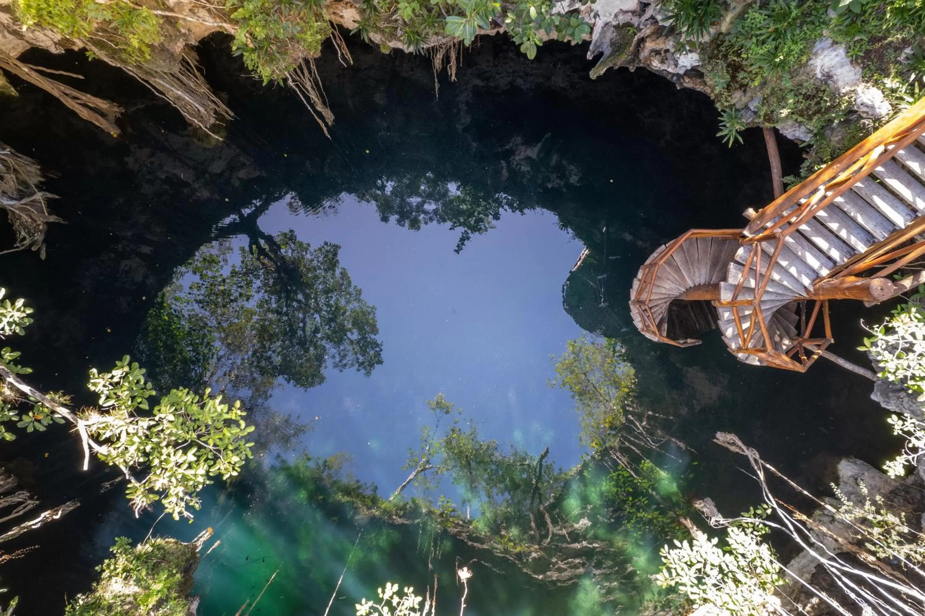 Natural landscape in Destino Mío Mayan Jungle Retreat