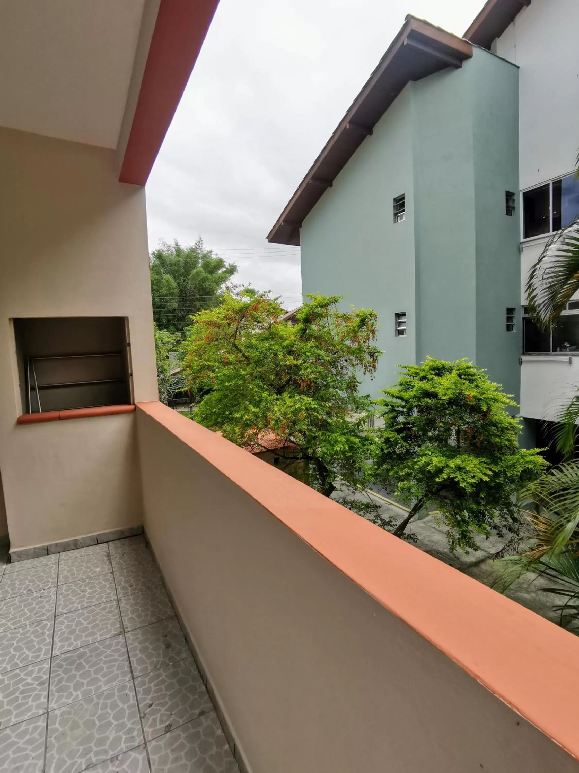Balcony/Terrace in Apart da Cachoeira