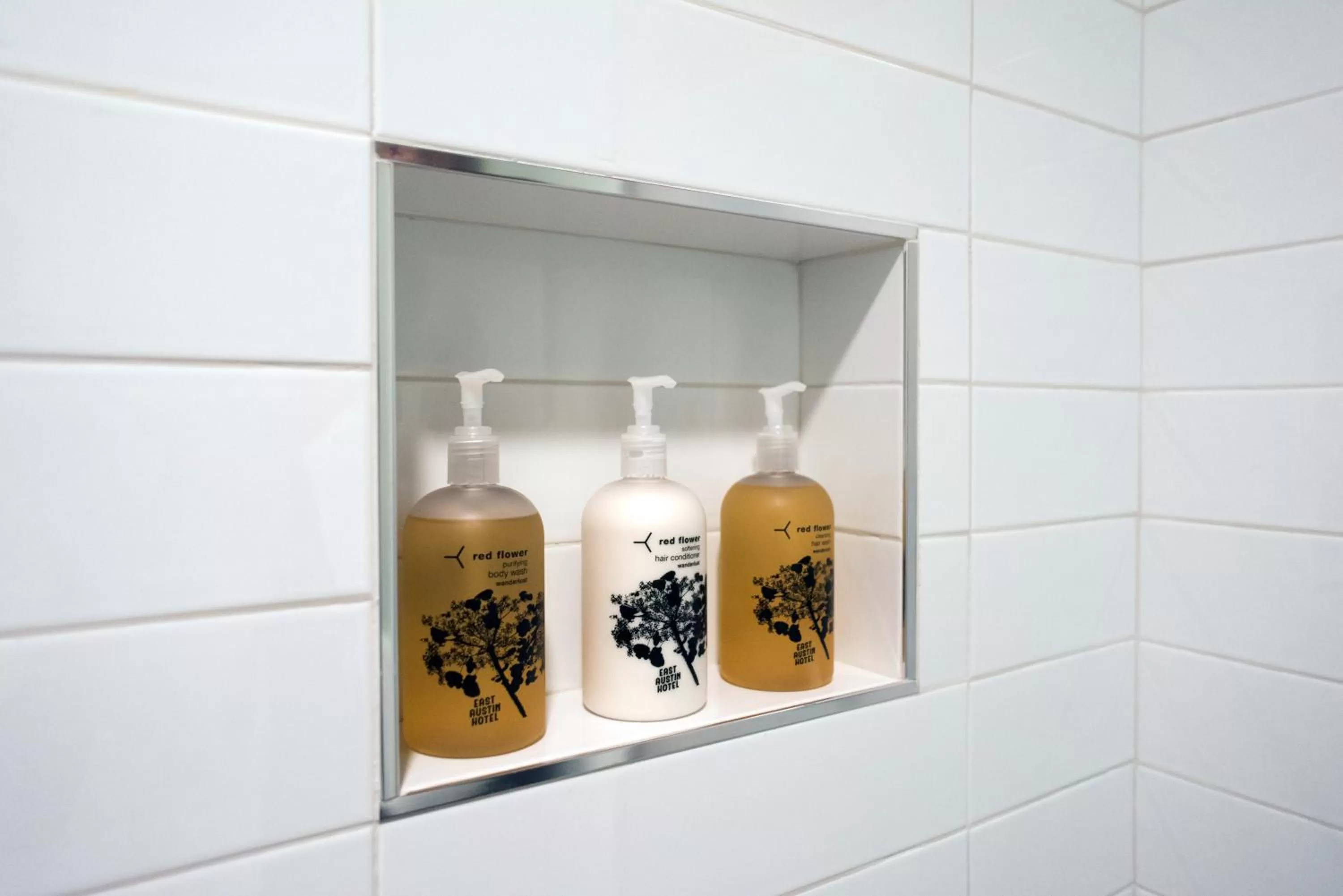 Shower in East Austin Hotel