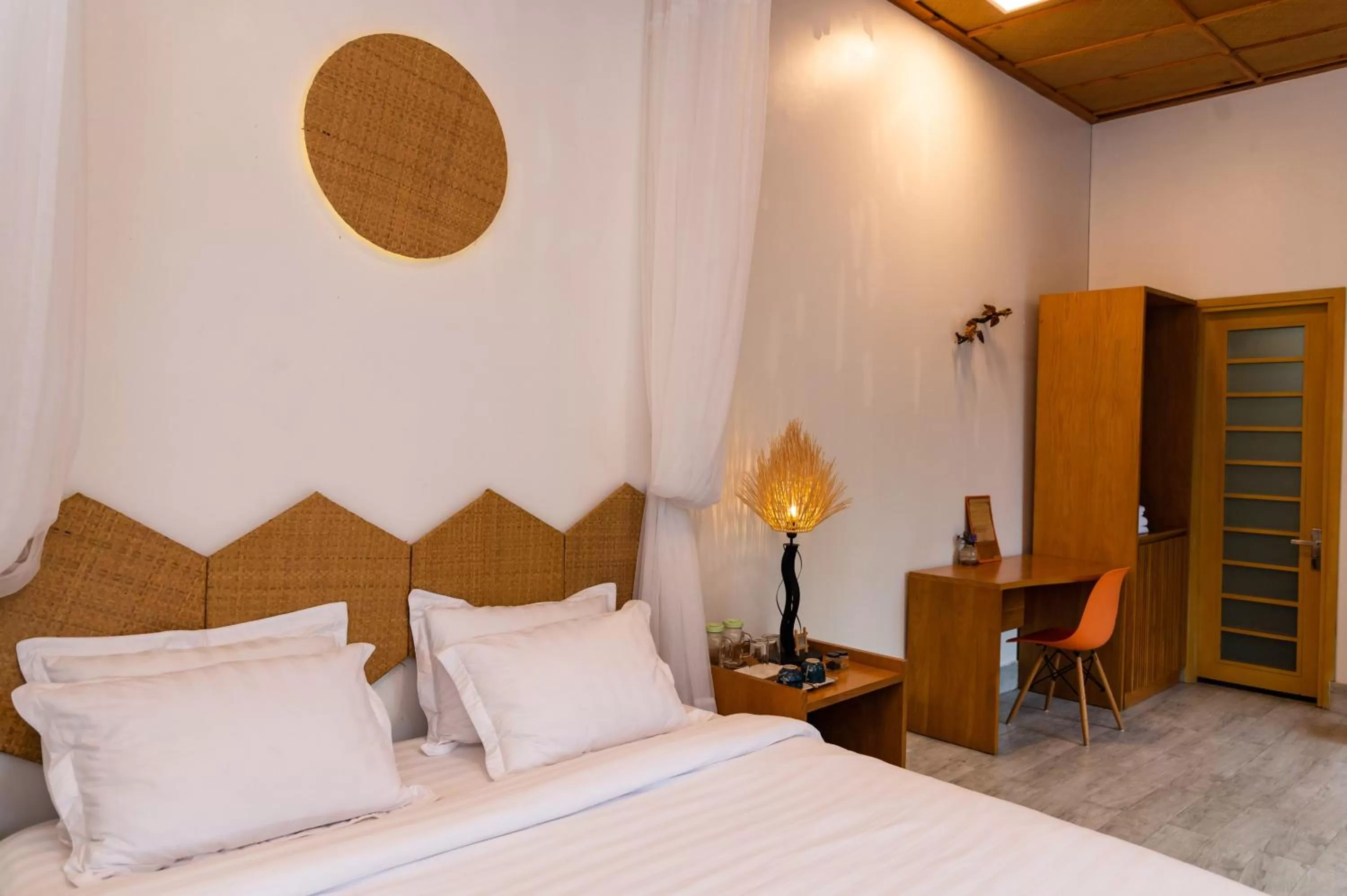 Bed in Binh Minh Eco Lodge