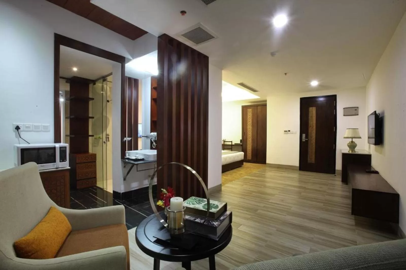 Seating area in Empyrean Dhaka City Centre