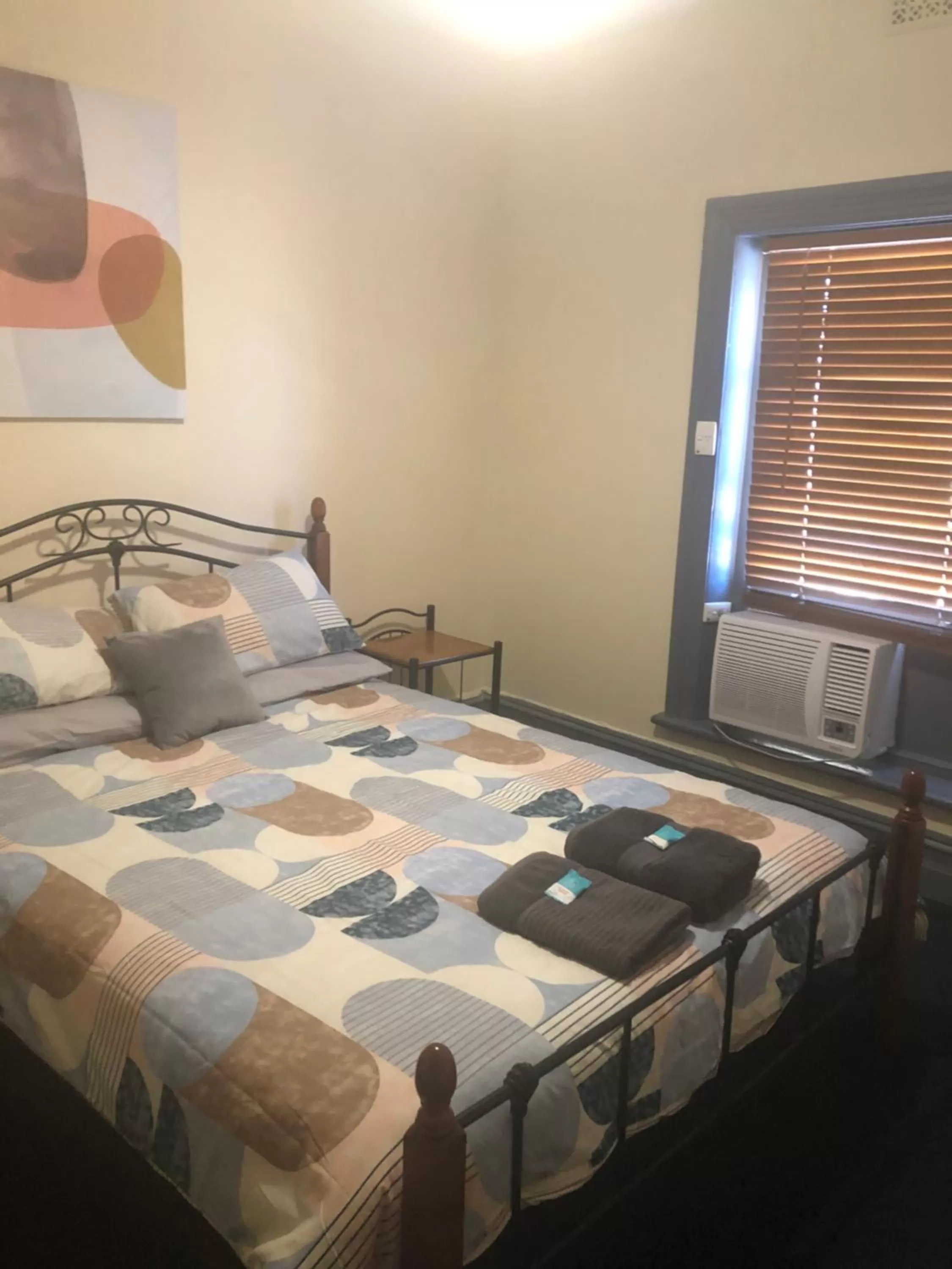 Bed in Cornucopia hotel