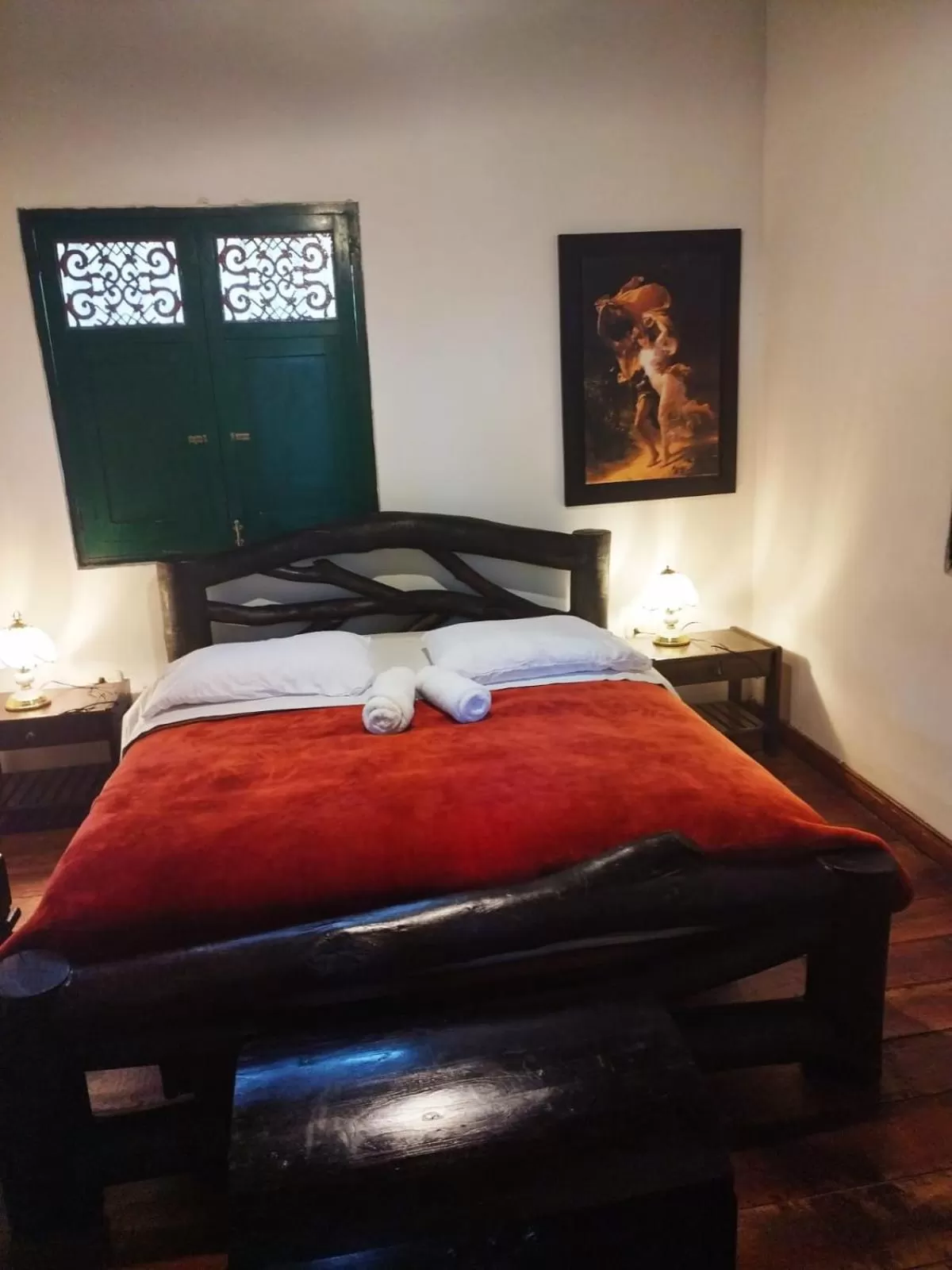 Property building, Bed in Finca Campestre La Adelita B&B