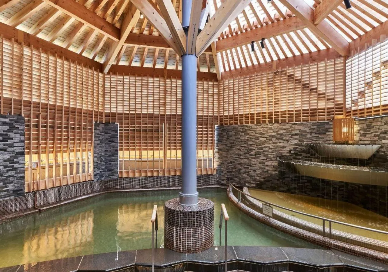 Hot Spring Bath in Hakodate Hotel Banso