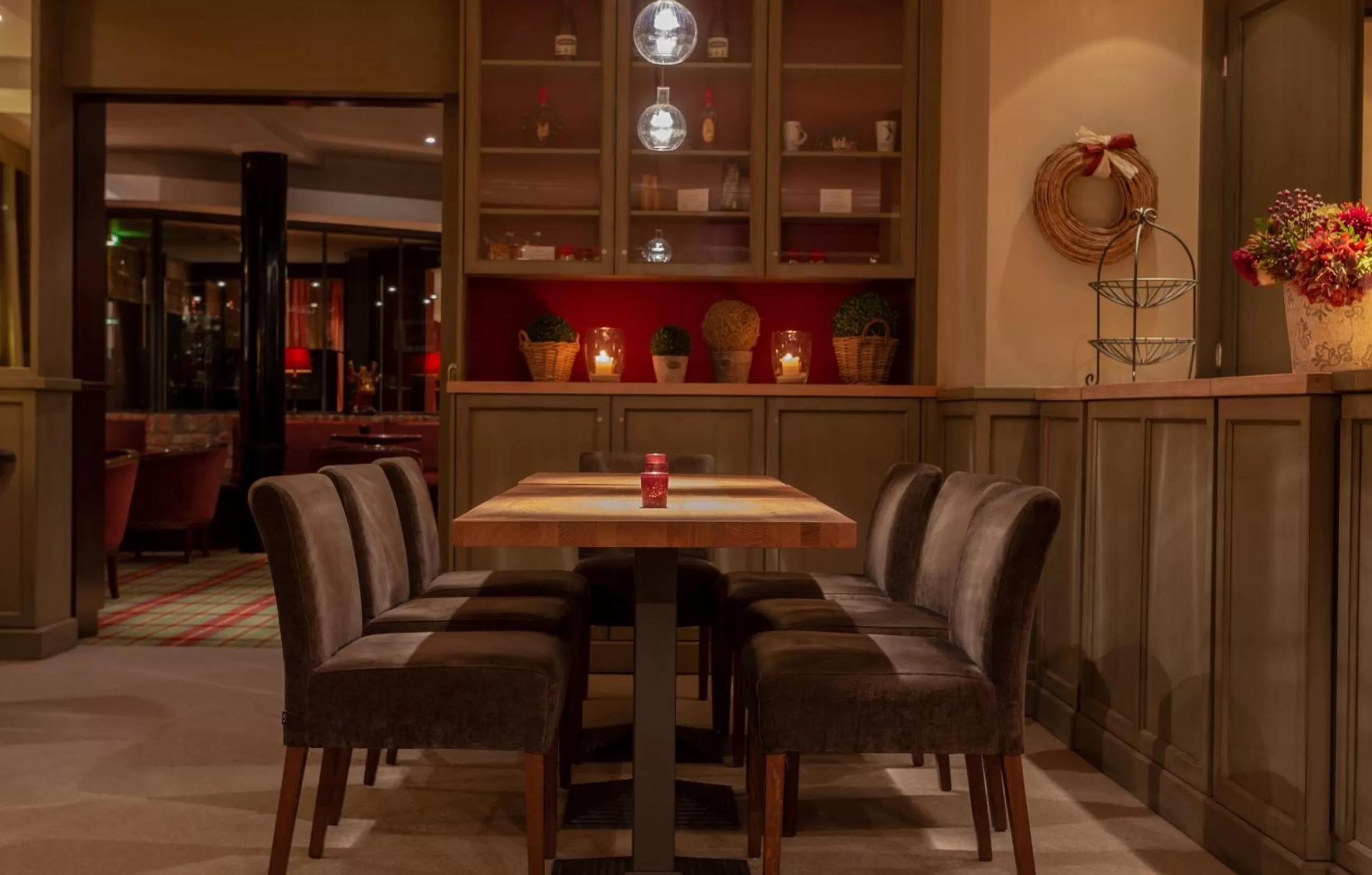 Restaurant/places to eat in Hotel Speicher am Ziegelsee