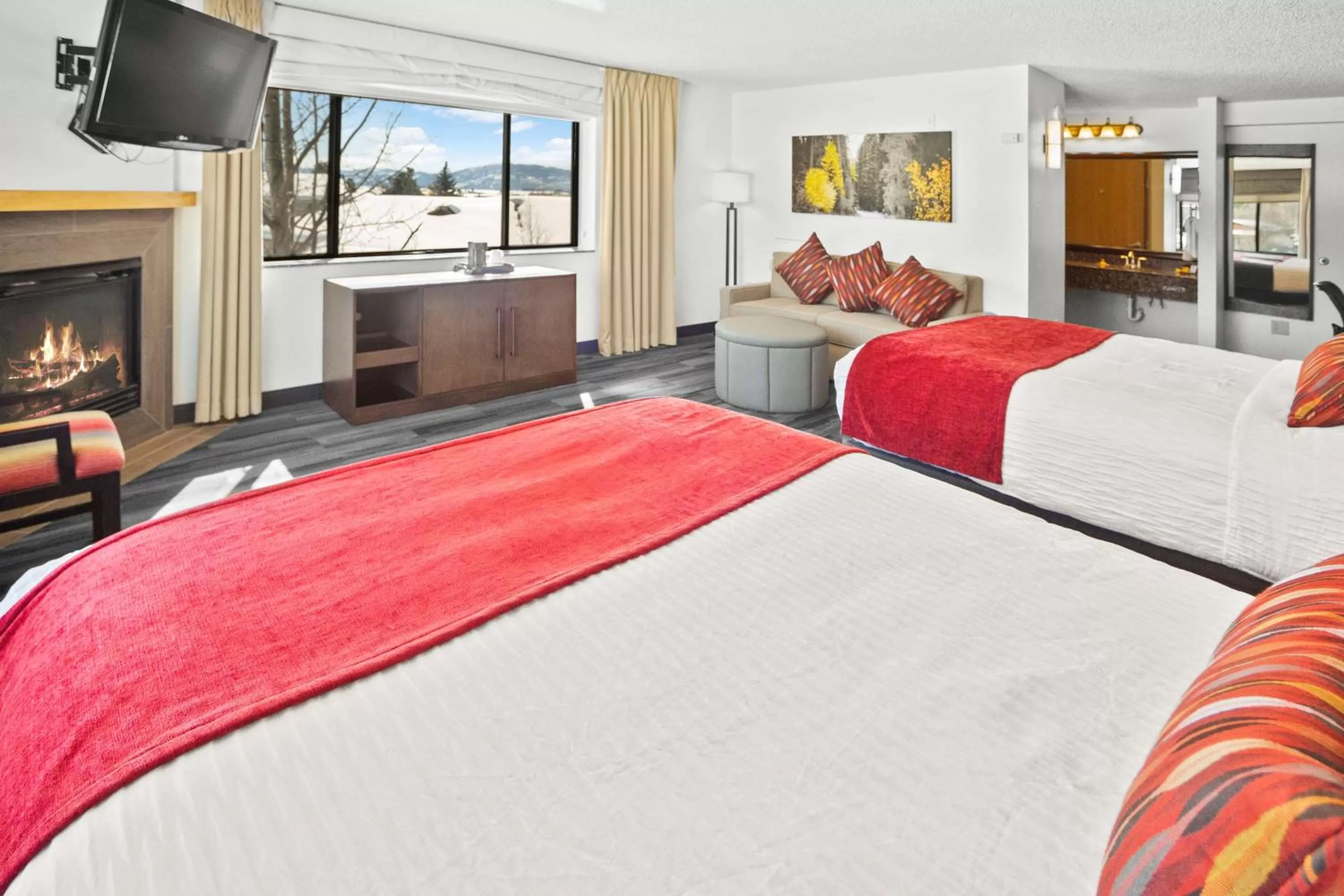Queen Suite with Two Queen Beds - Non-Smoking in Best Western Plus McCall Lodge and Suites