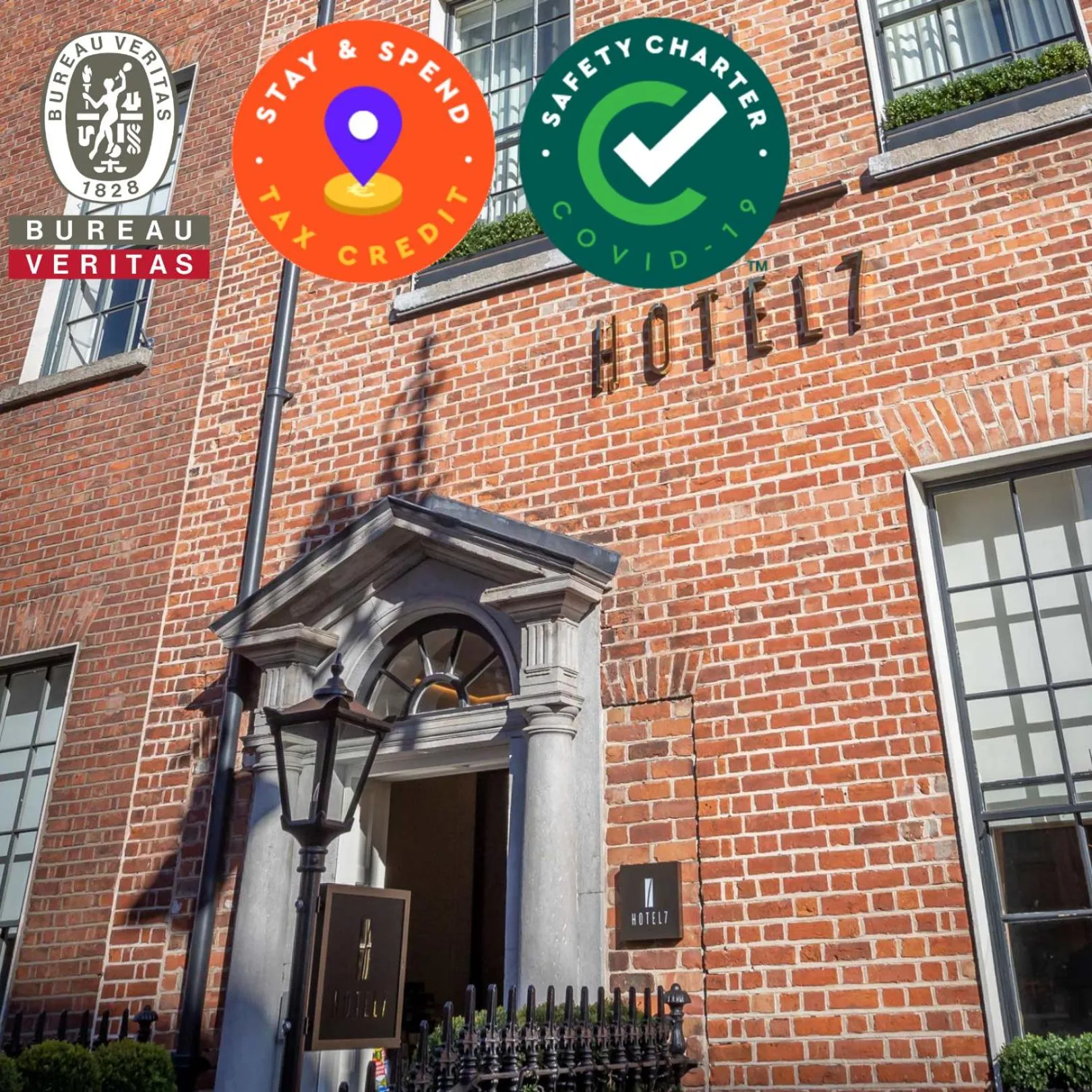 Street view in Hotel 7, Dublin City Centre