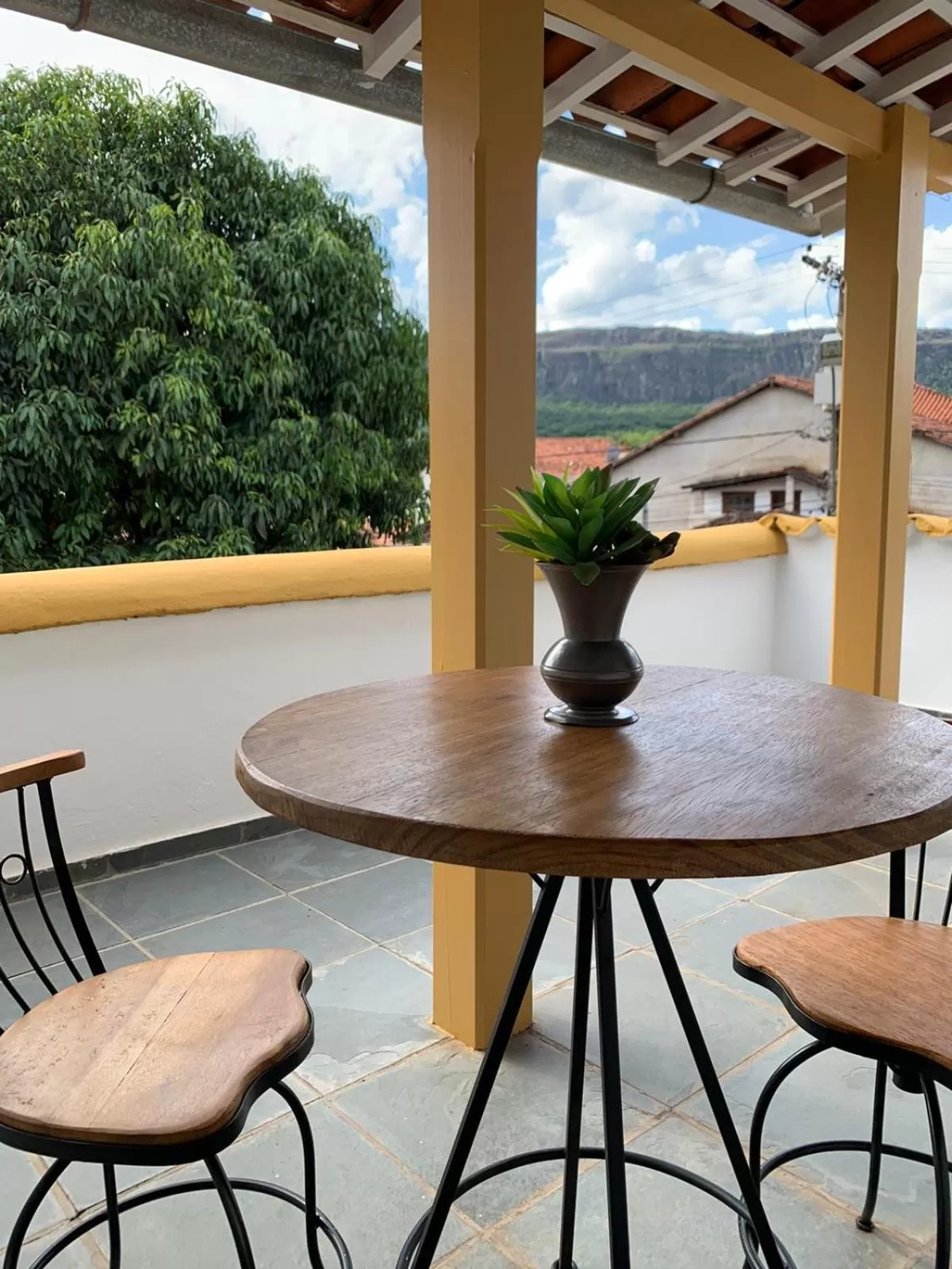Balcony/Terrace in Pousada Villa Real
