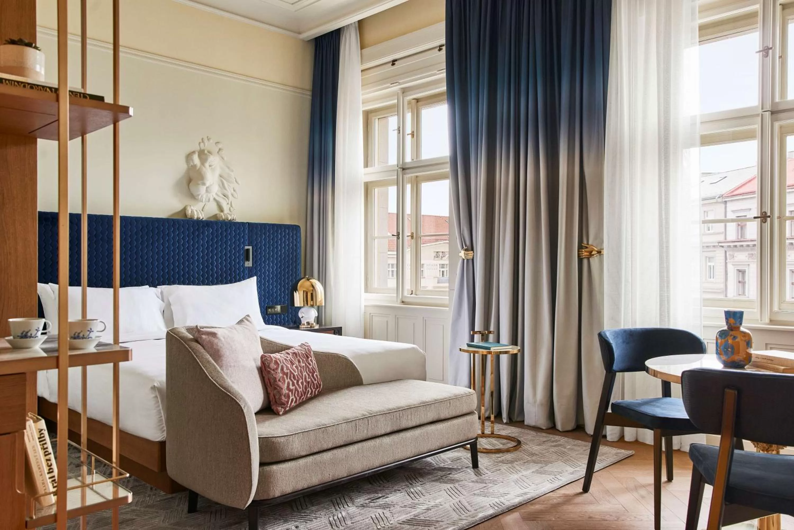 Bedroom in Andaz Prague, By Hyatt
