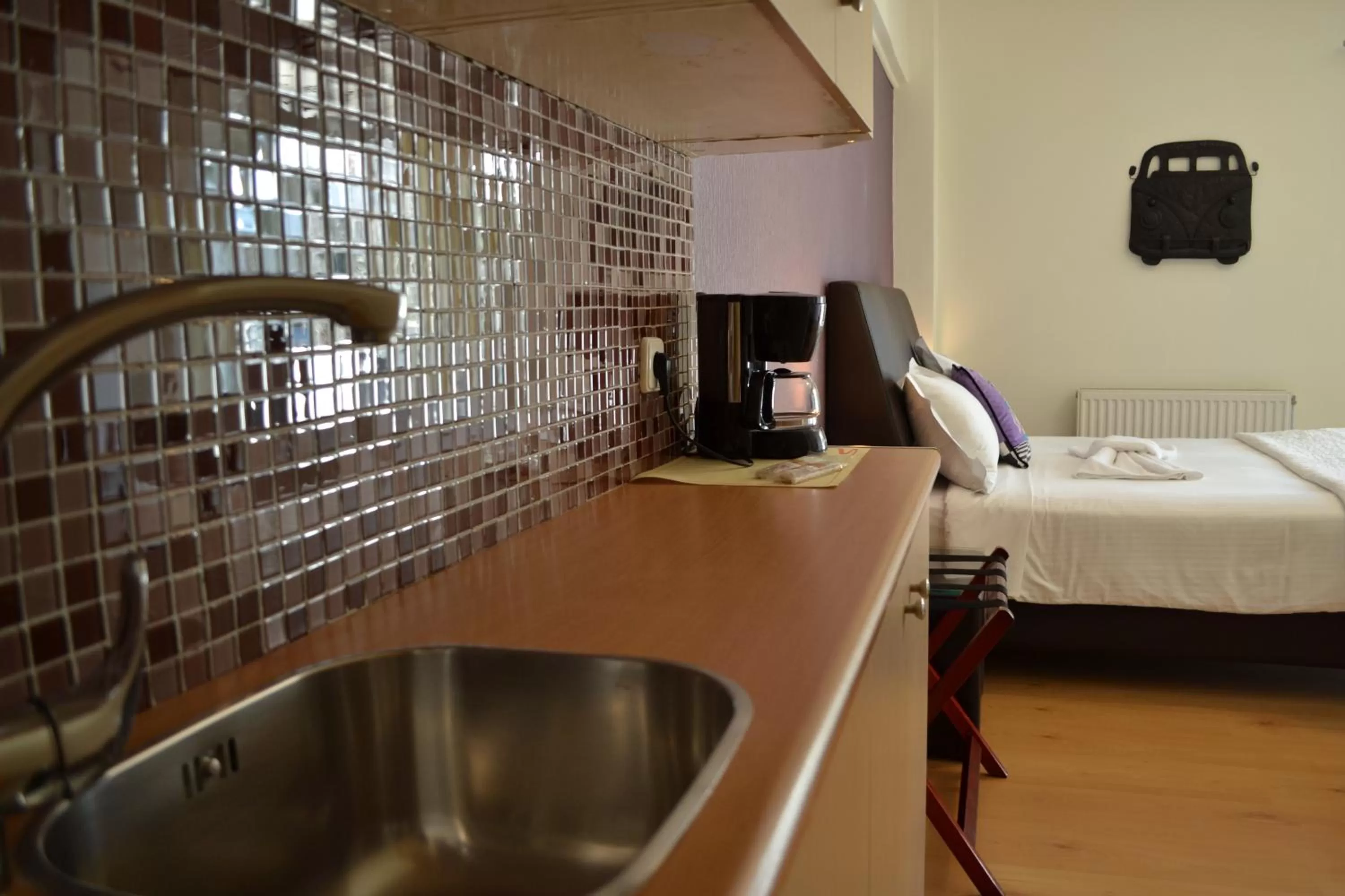 Bed in Rivitel Marousi Apartments