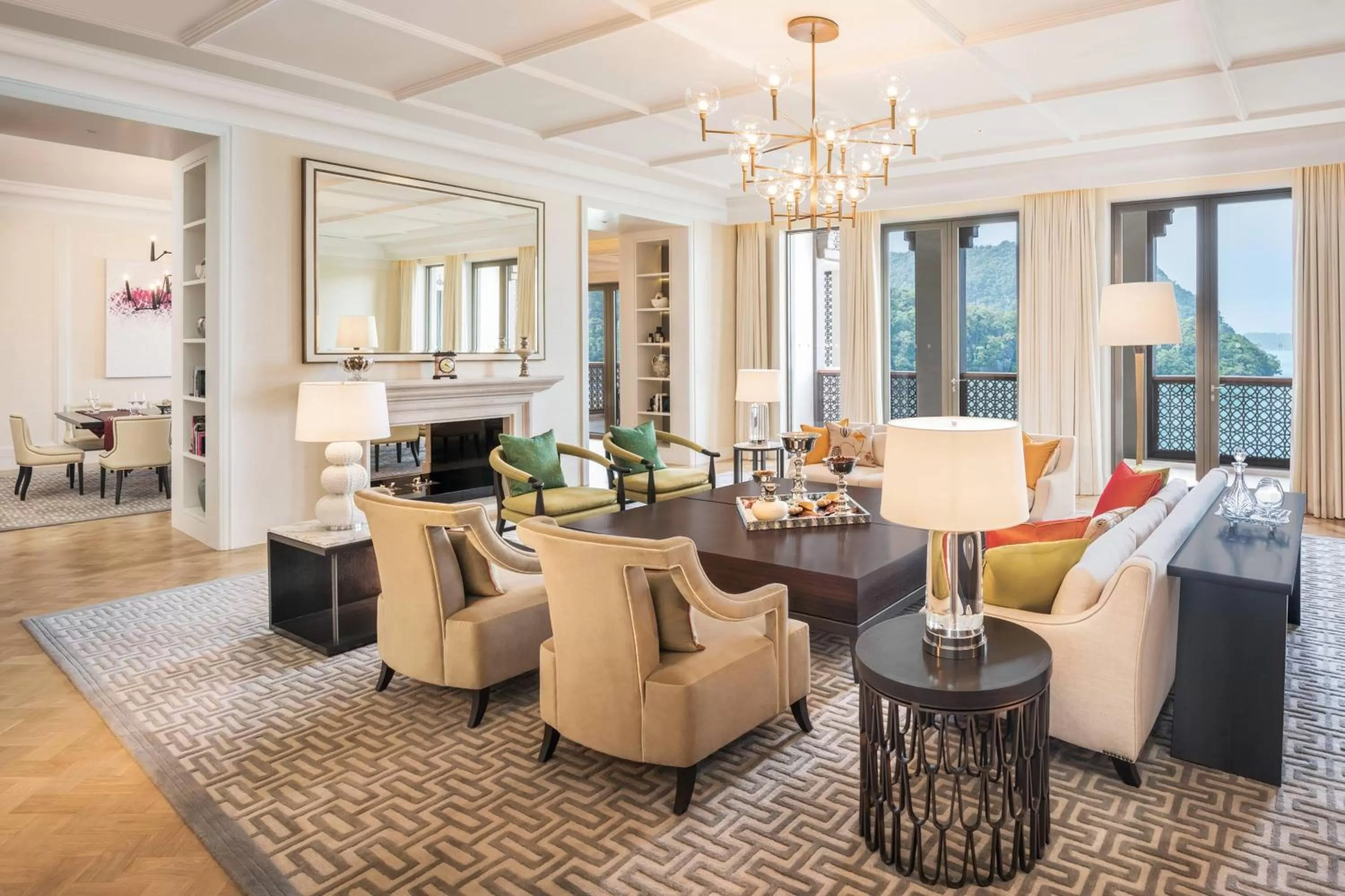 Living room in The St. Regis Langkawi