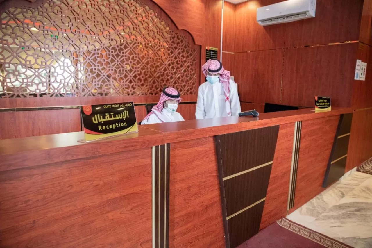 Lobby/Reception in Quiet Rooms Suites 6 By Quiet Rooms