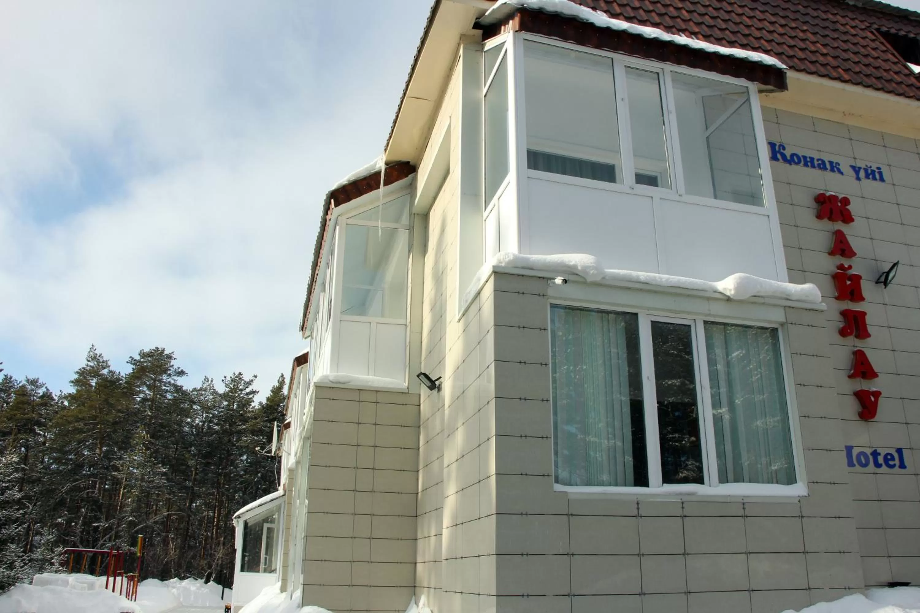 Property Building in Zhaylau Hotel