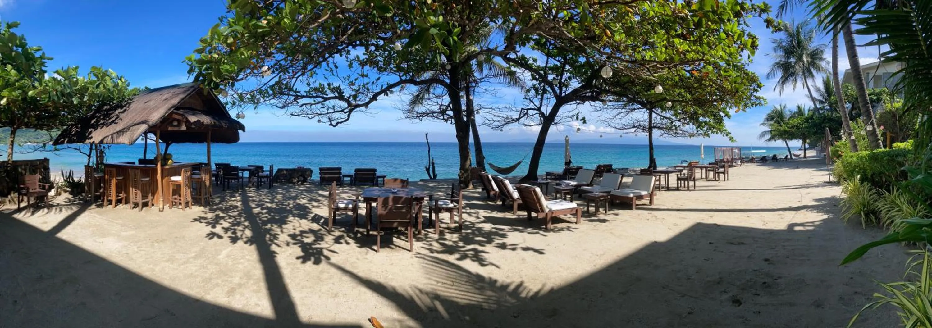 Balcony/Terrace, Beach in Sunset At Aninuan Beach Resort