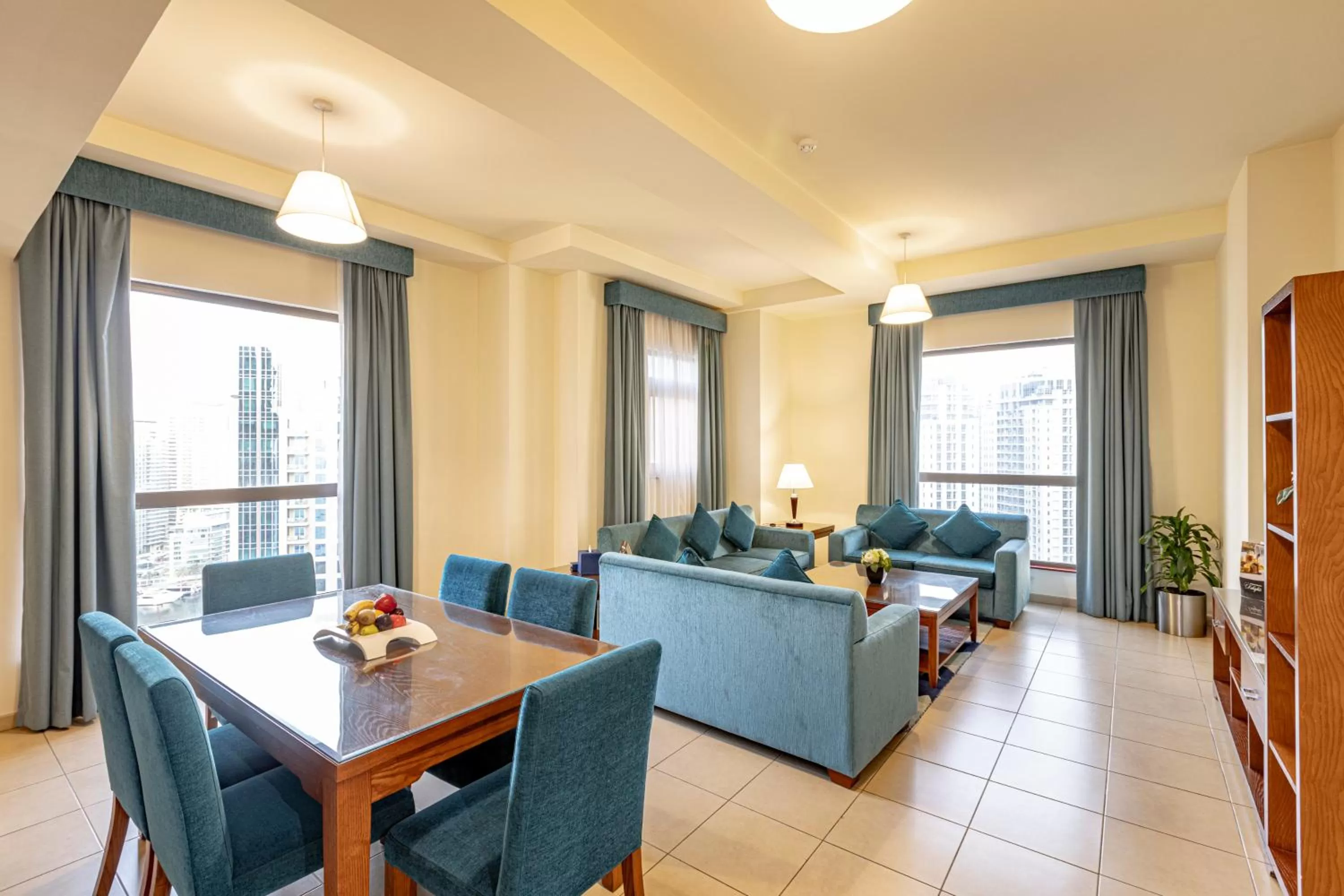 Living room in Roda Amwaj Suites Jumeirah Beach Residence