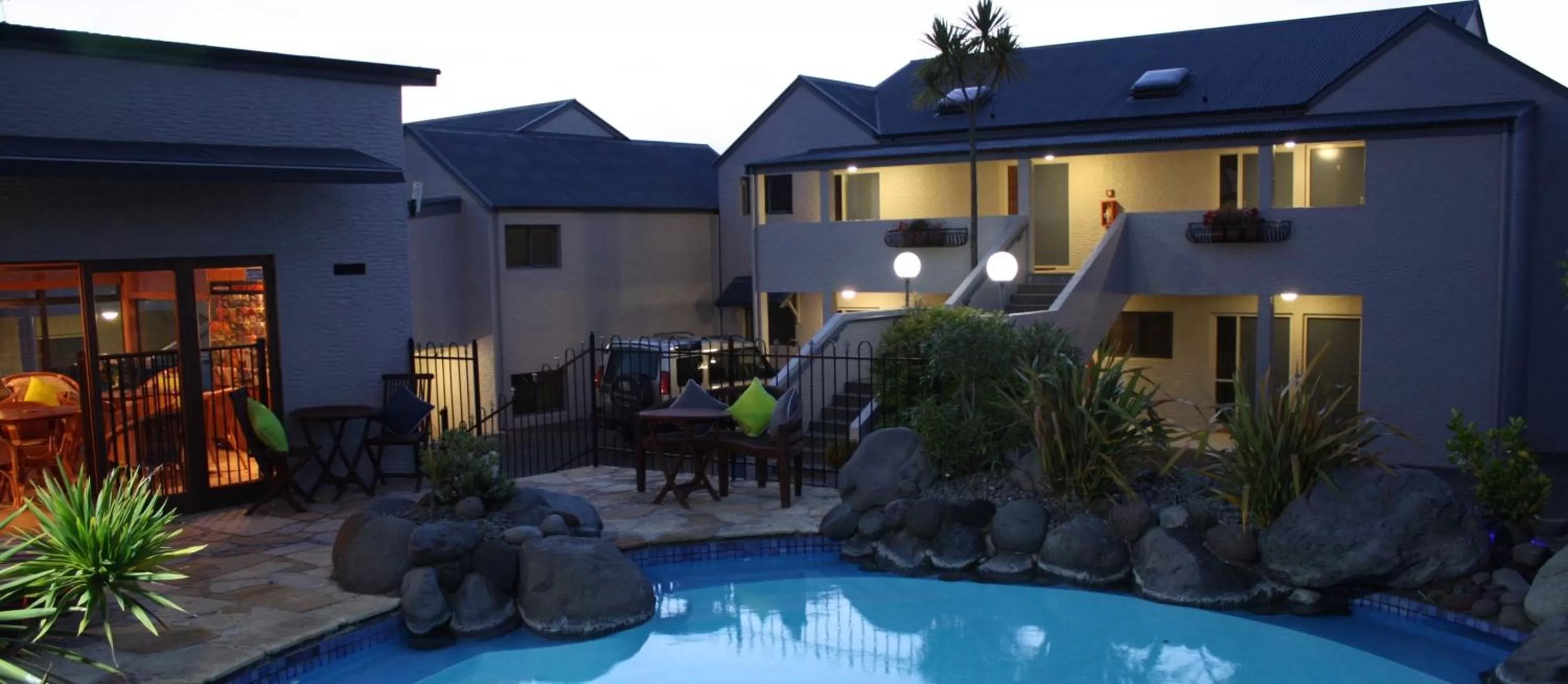 Bird's eye view in Baycrest Thermal Lodge