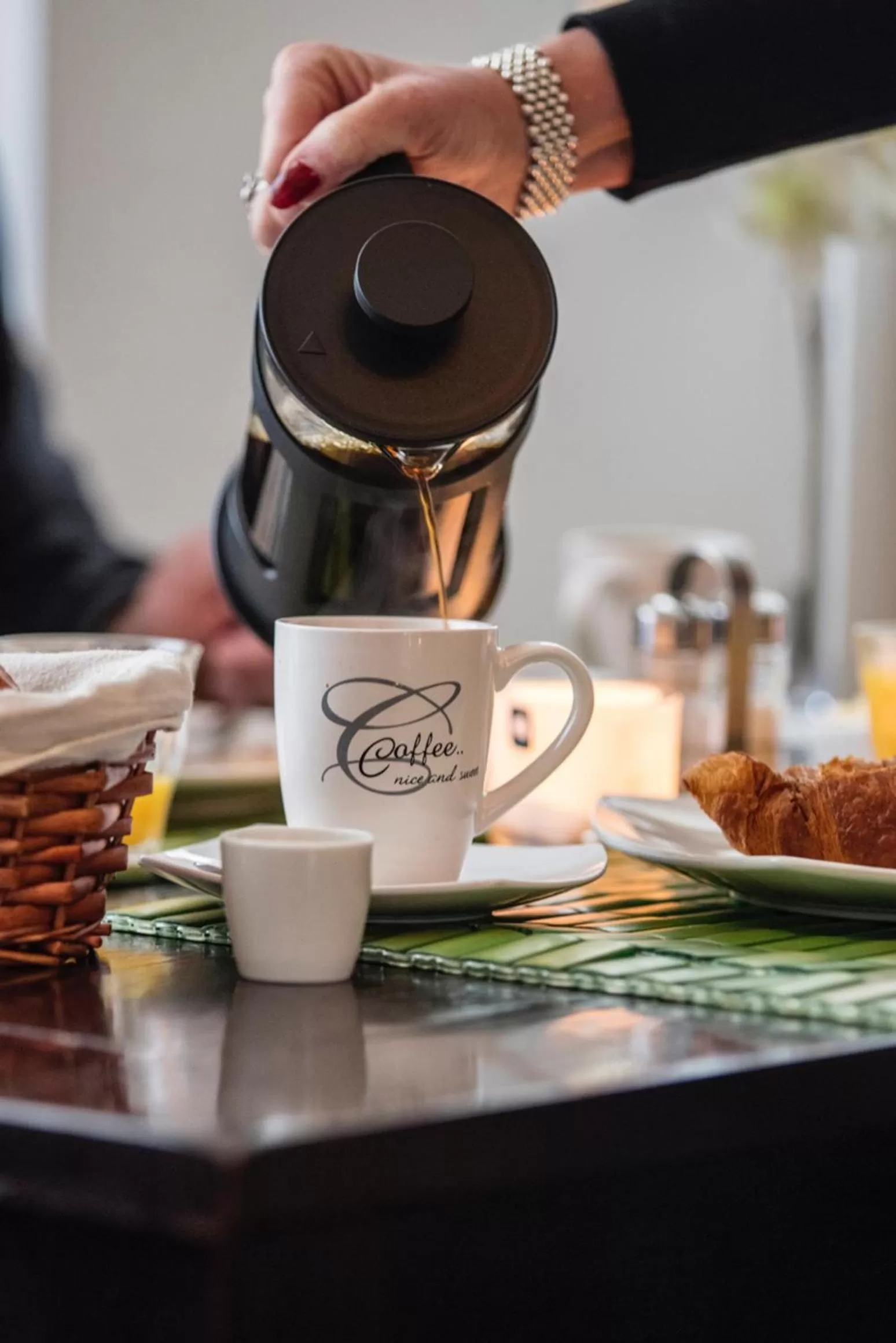 Food and drinks in B&B Montenakerhof