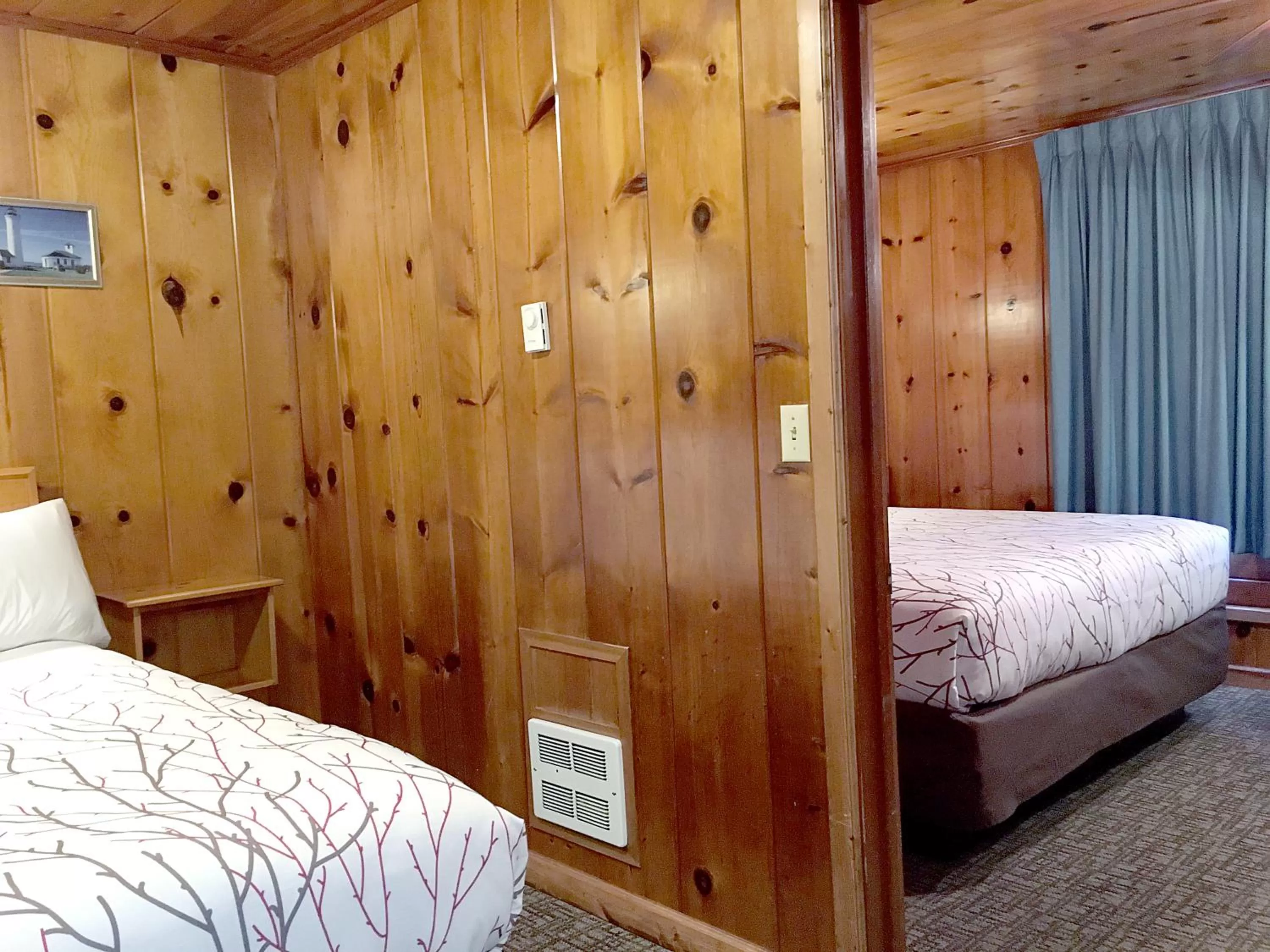 Bedroom, Bed in Park Motel and Cabins