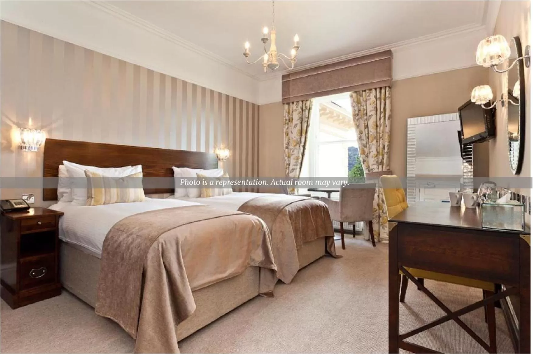 Bed in The Belsfield Hotel